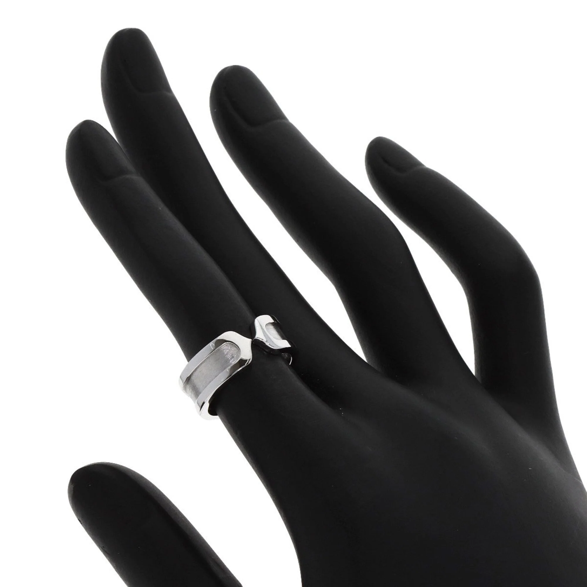 C2 Ring 18K White Gold - Image 7