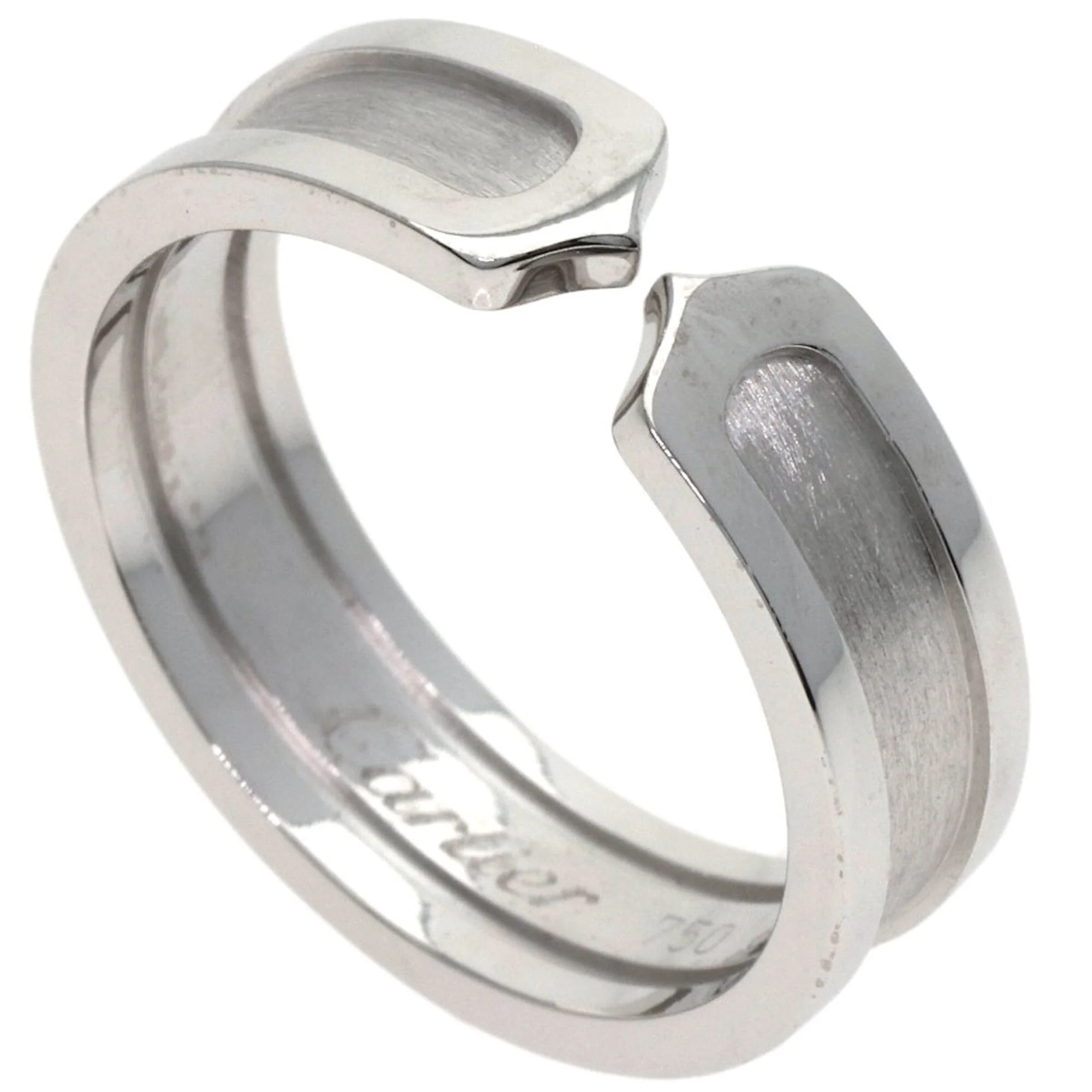 C2 Ring 18K White Gold