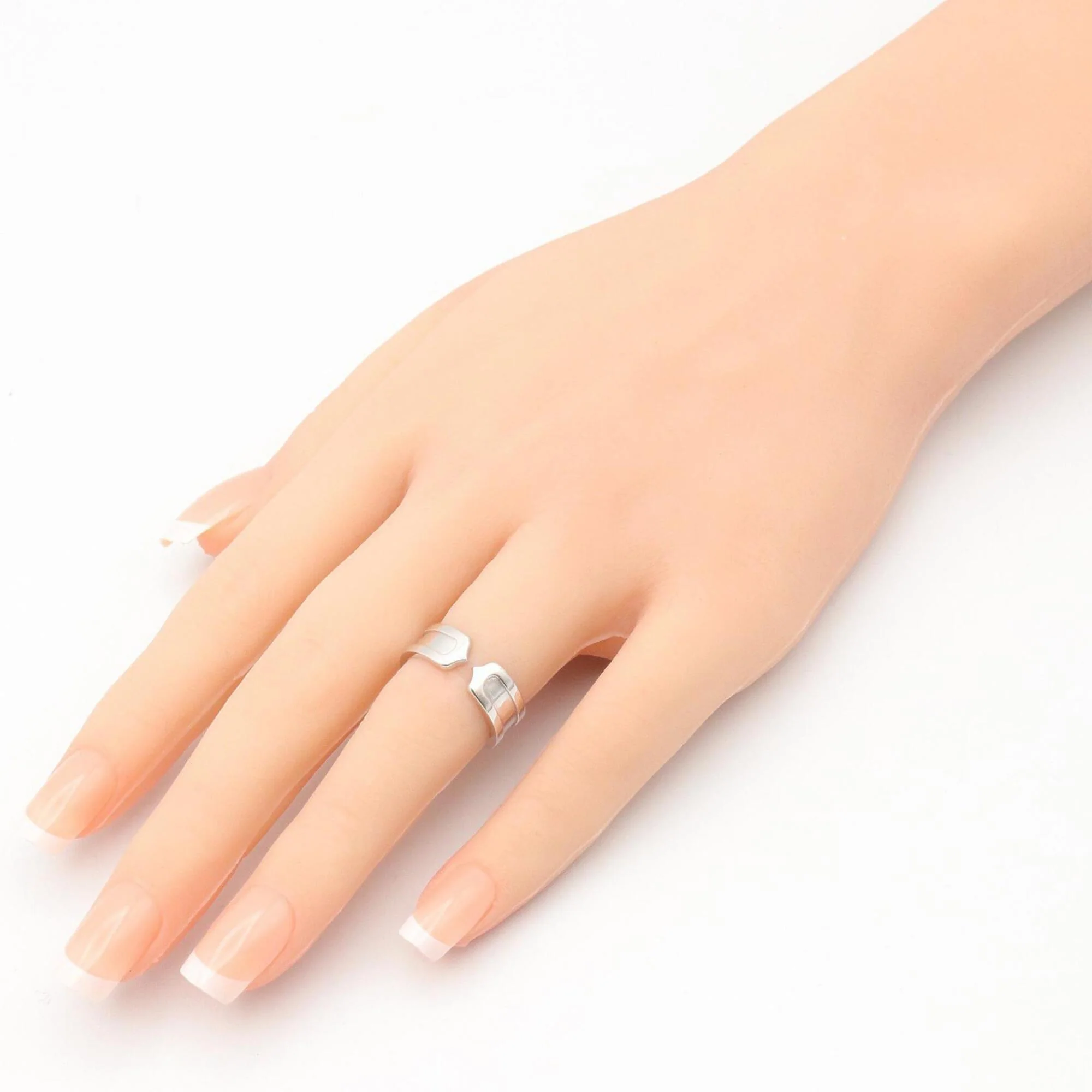 C2 Ring 18K White Gold - Image 8
