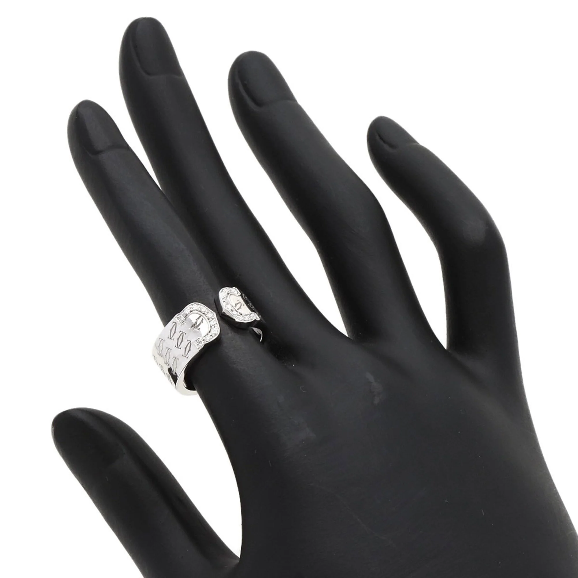 C2 Ring 18K White Gold - Image 7