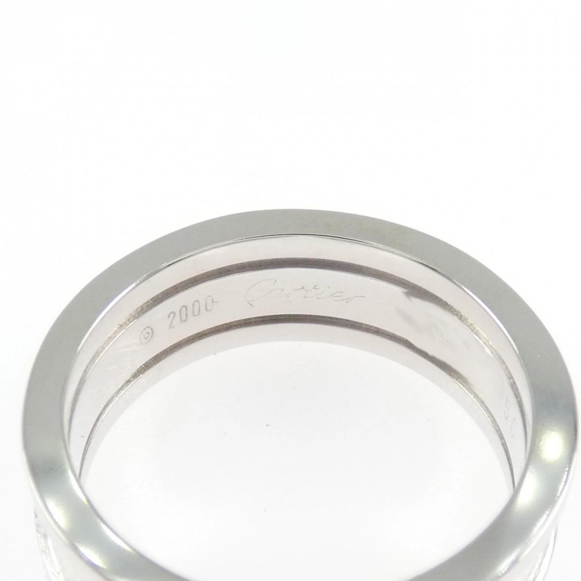C2 Ring 18K White Gold Small - Image 3
