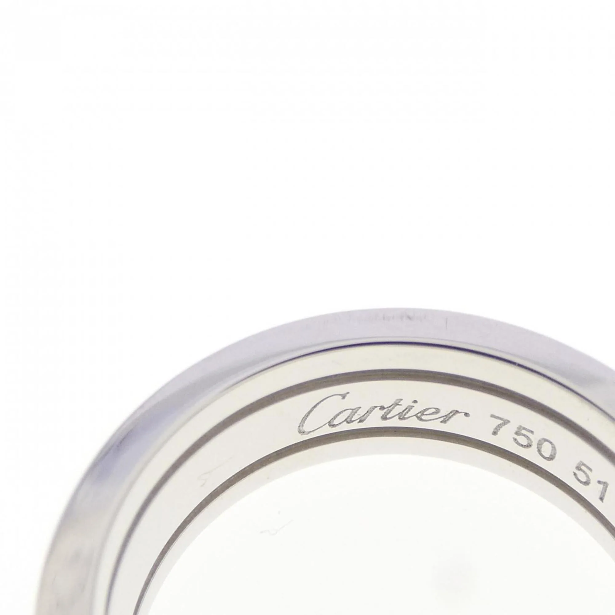 C2 Ring 18K White Gold Small - Image 3