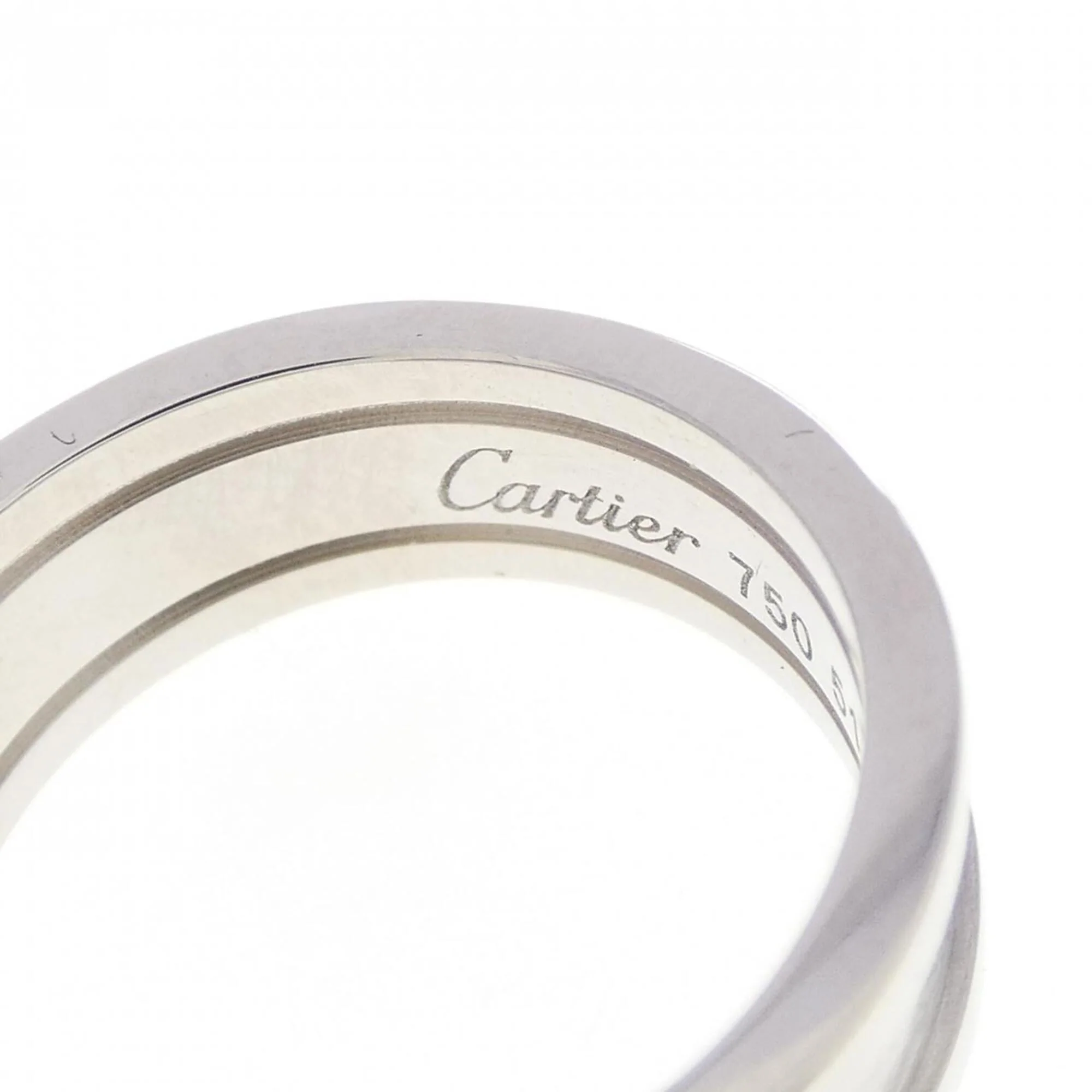 C2 Ring 18K White Gold Small - Image 3