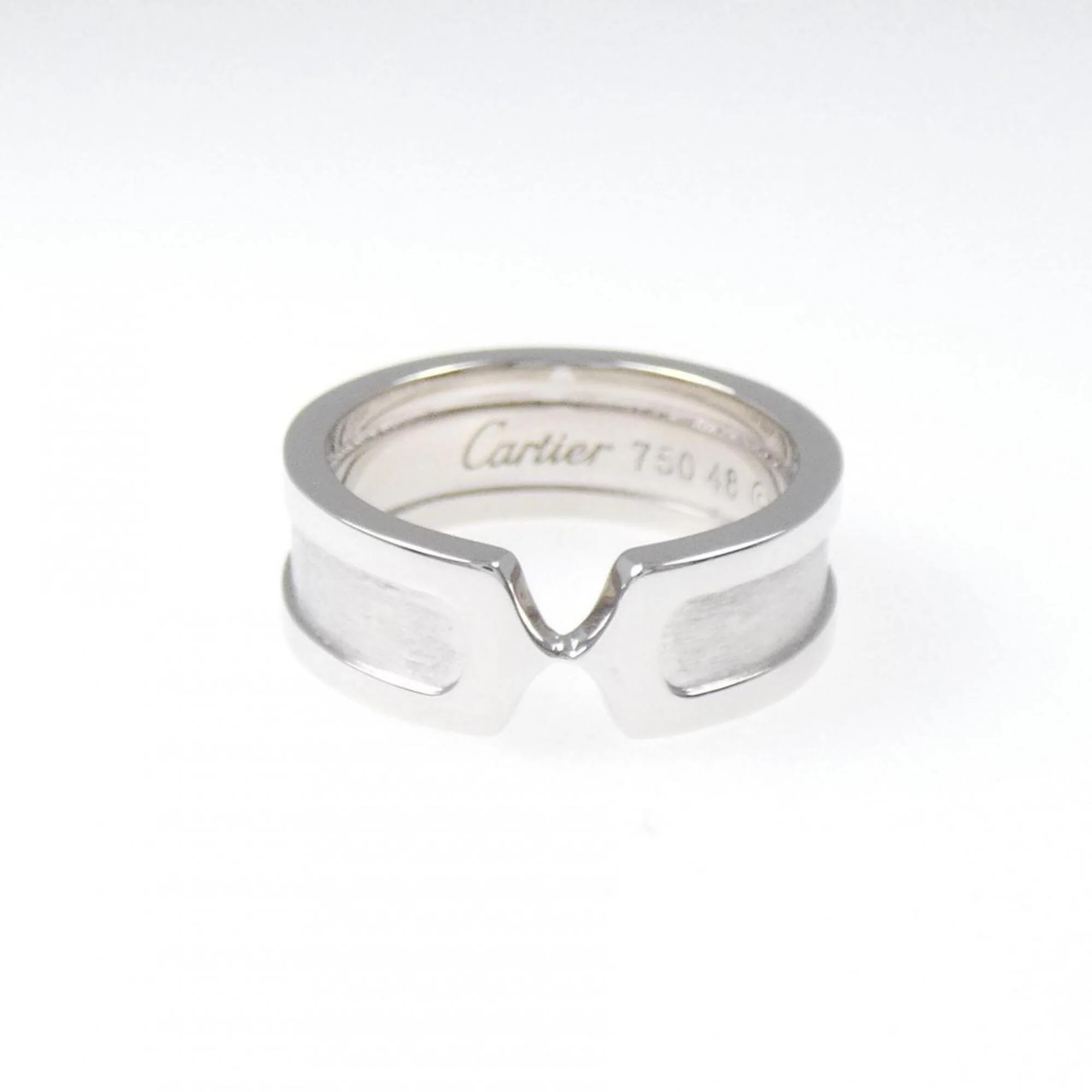 C2 Ring 18K White Gold Small - Image 2