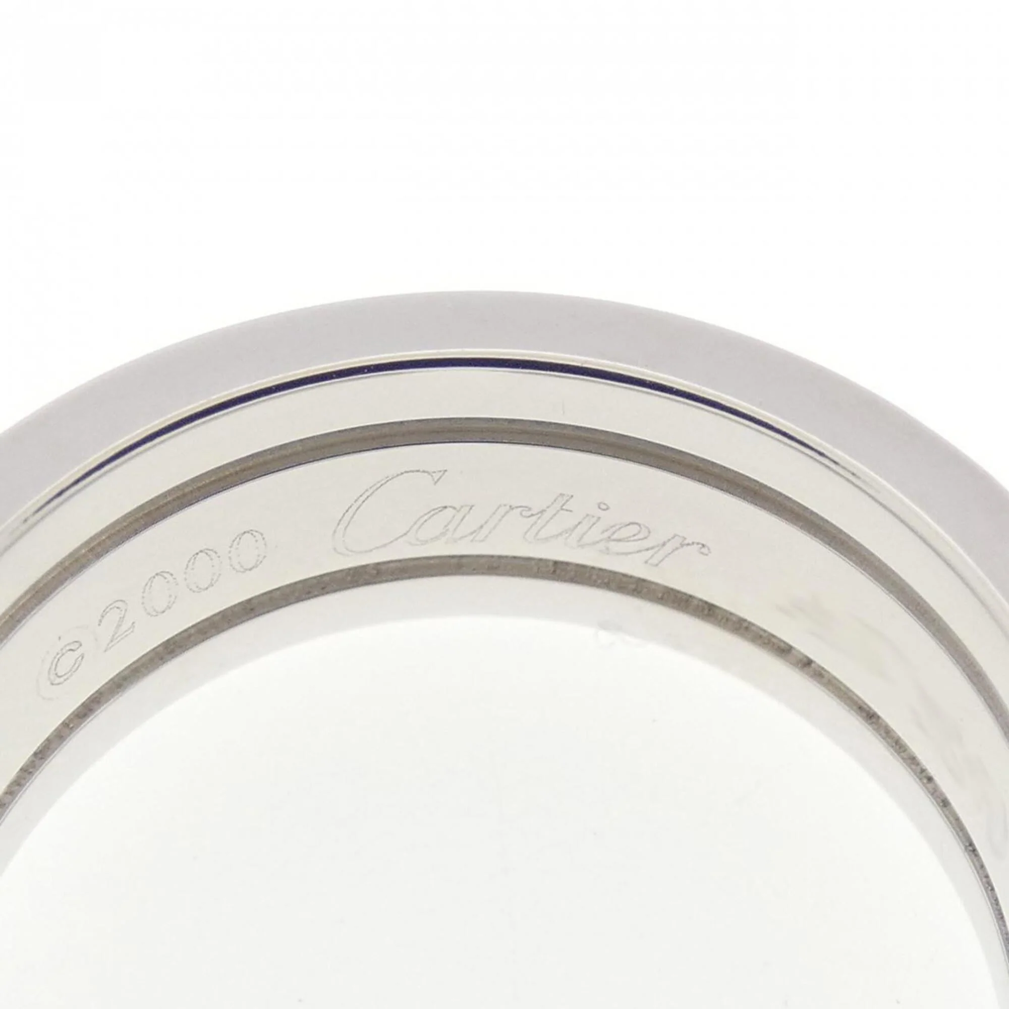 C2 Ring 18K White Gold Small - Image 3