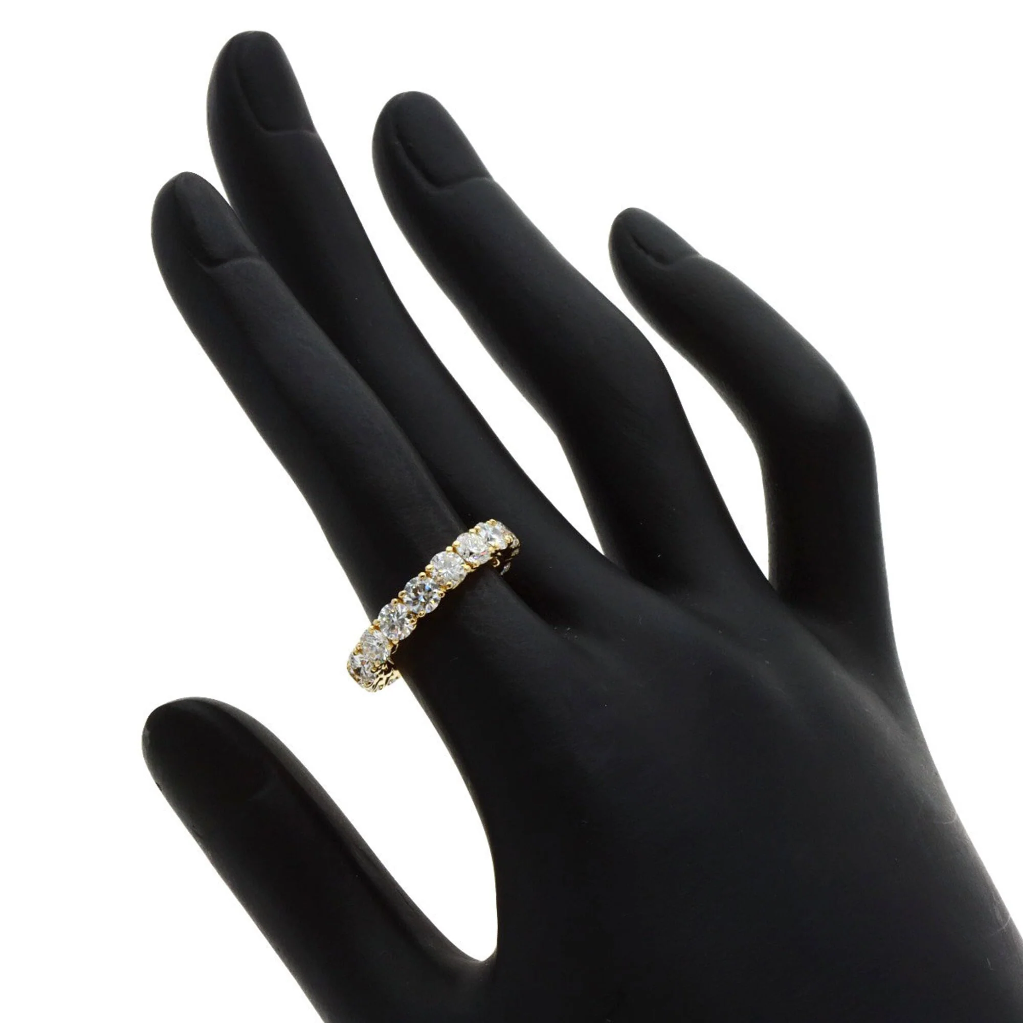 Destinée Ring 18K Yellow Gold with Diamond - Image 6