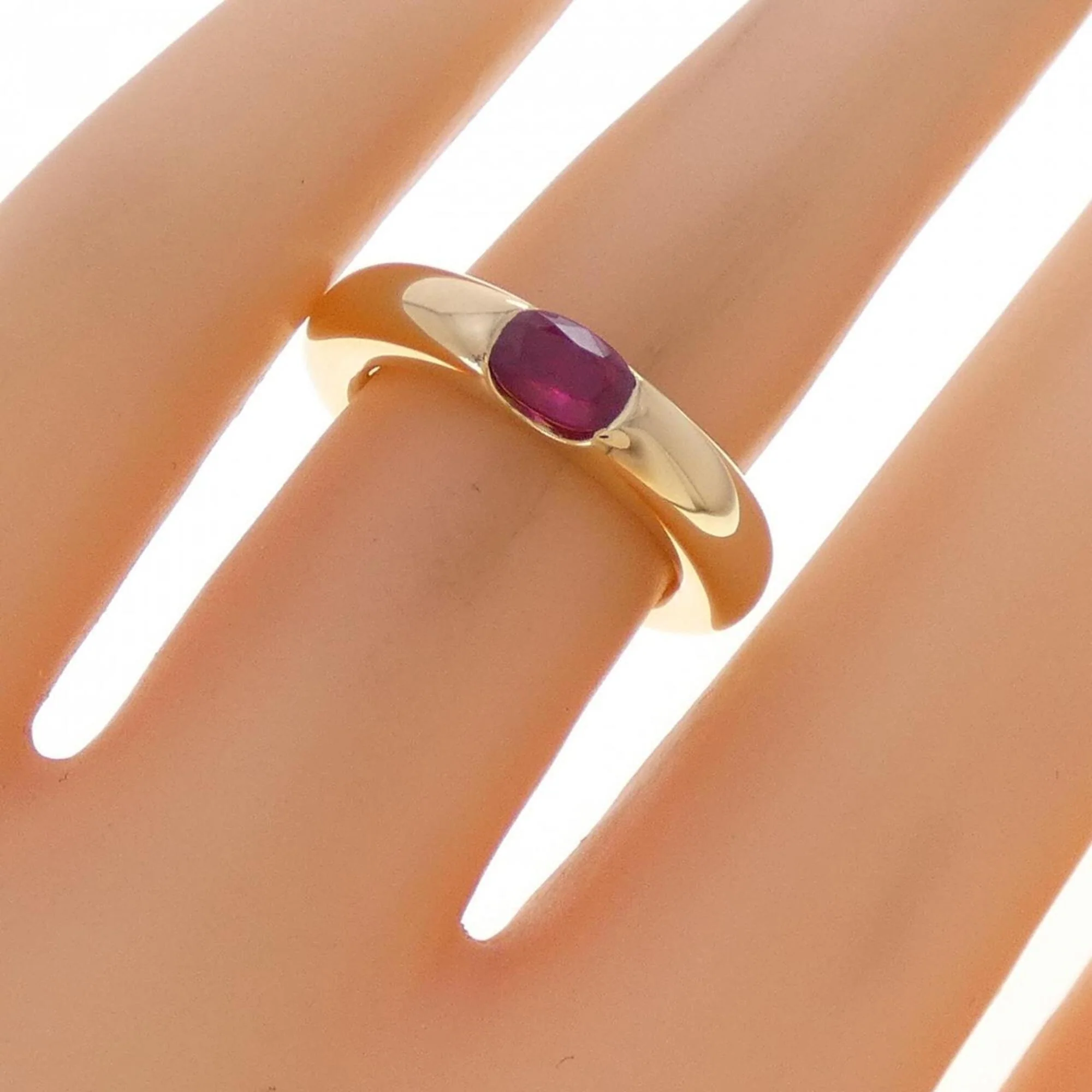 Ellipse Ring 18K Yellow Gold - Image 5