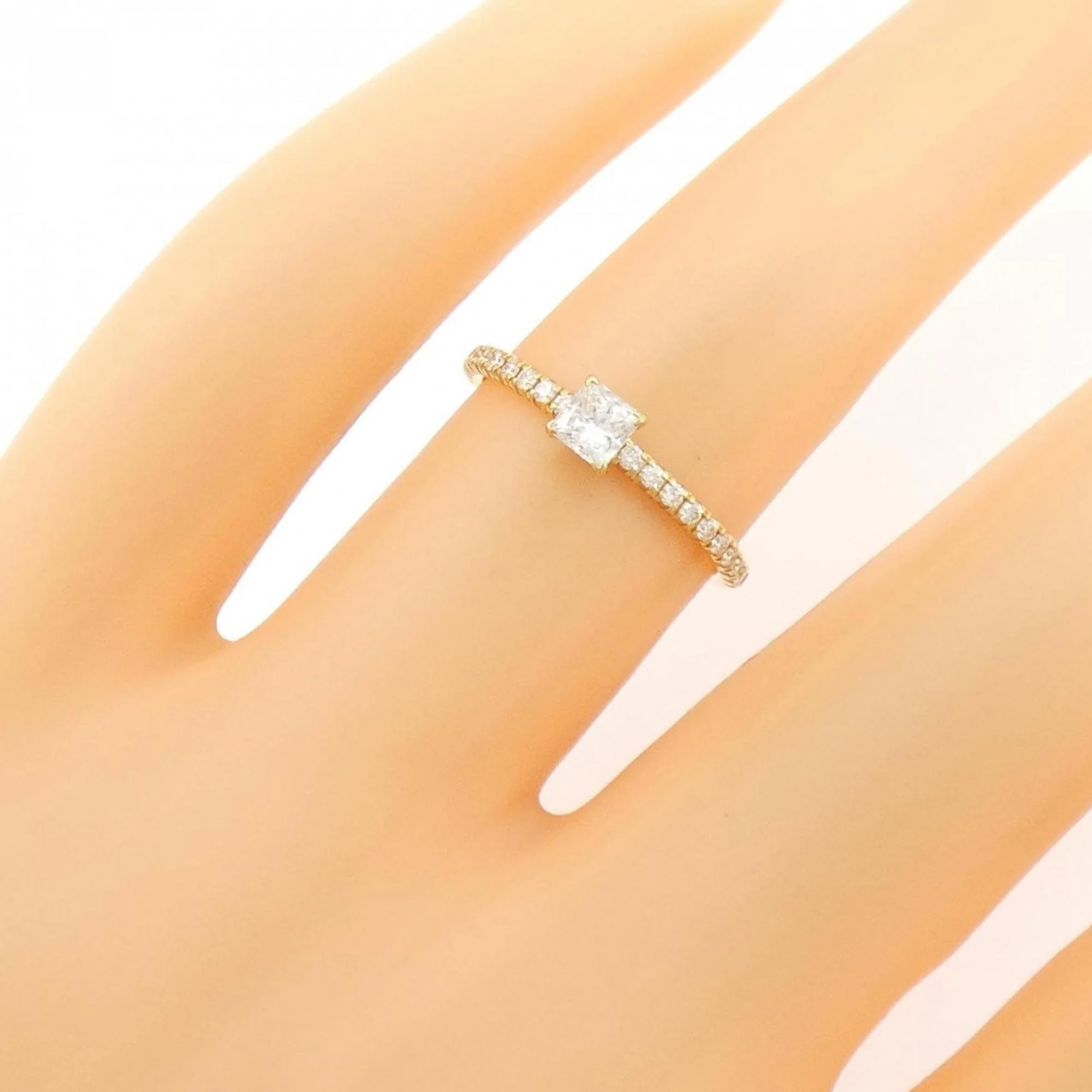 Etincel Ring 18K Yellow Gold with Diamond - Image 5