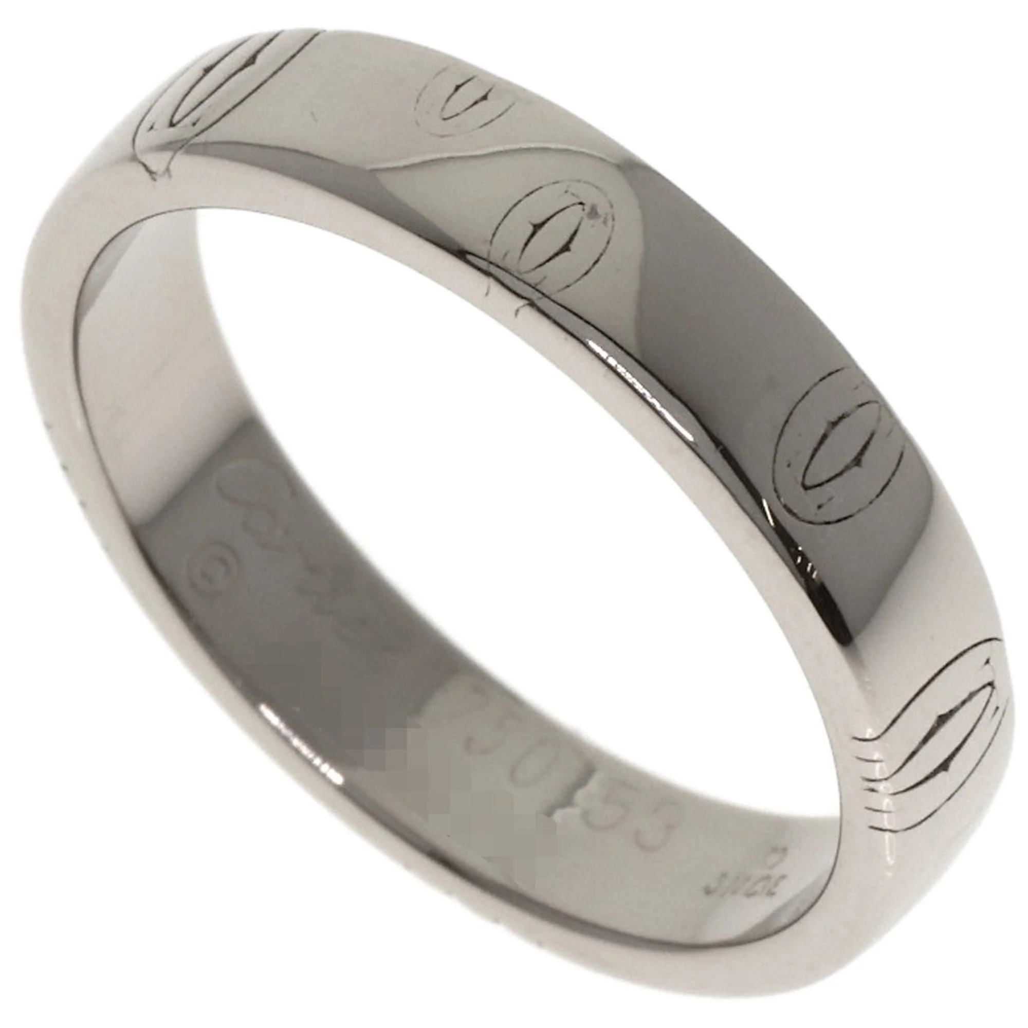 Happy Birthday Ring 18K White Gold