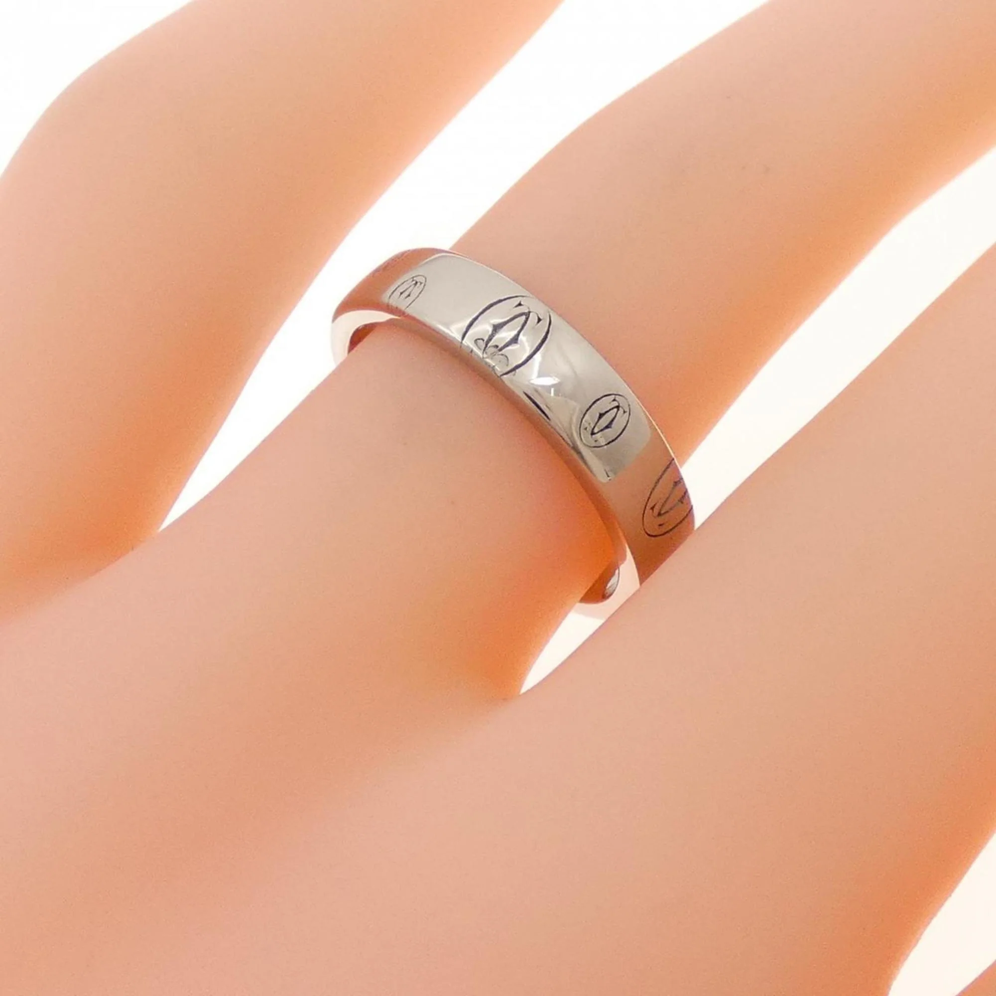 Happy Birthday Ring 18K White Gold - Image 4