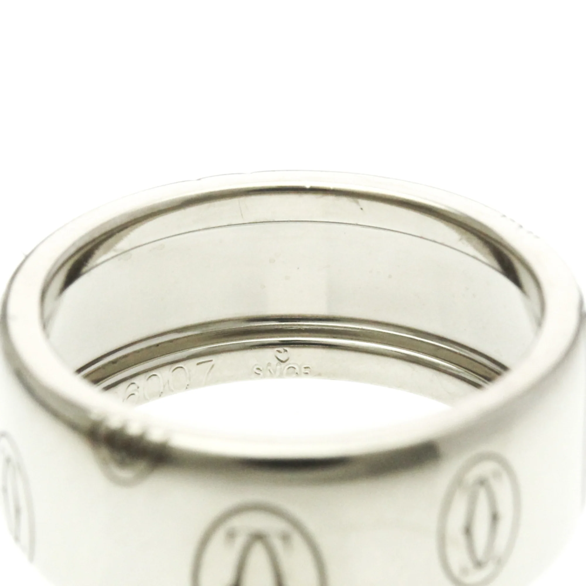 Happy Birthday Ring 18K White Gold - Image 7