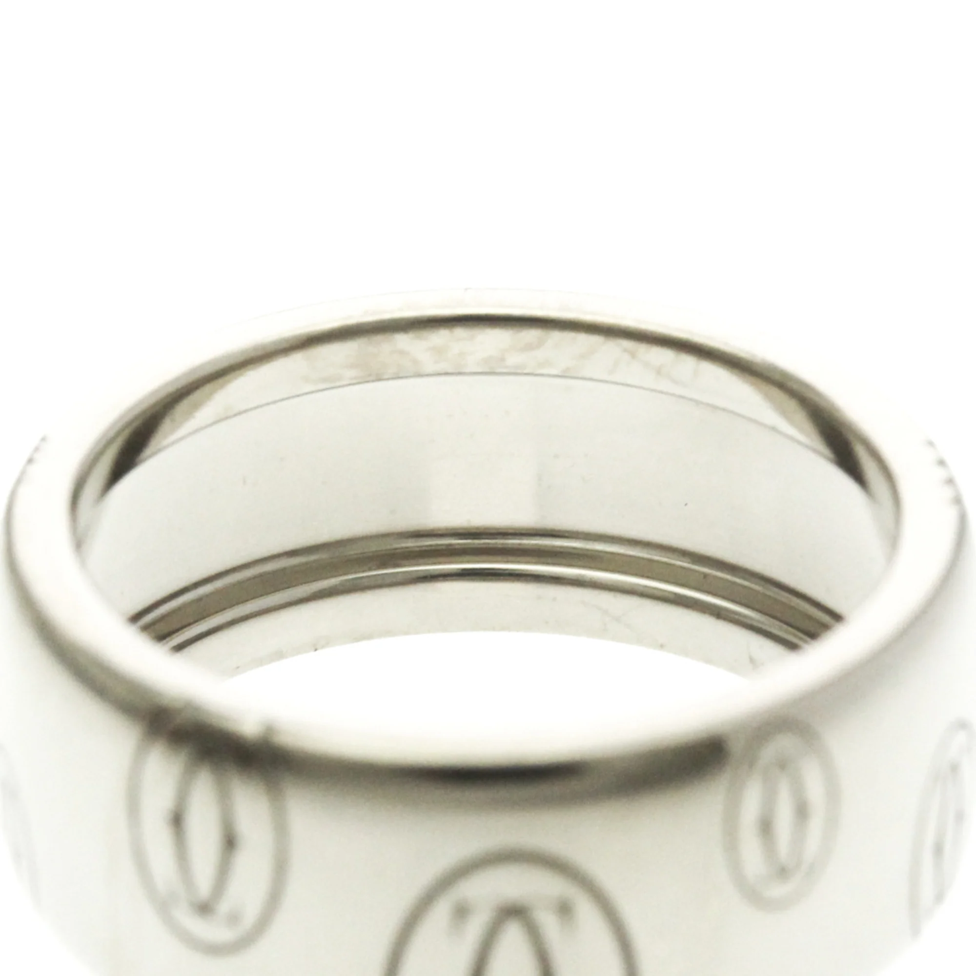 Happy Birthday Ring 18K White Gold - Image 8