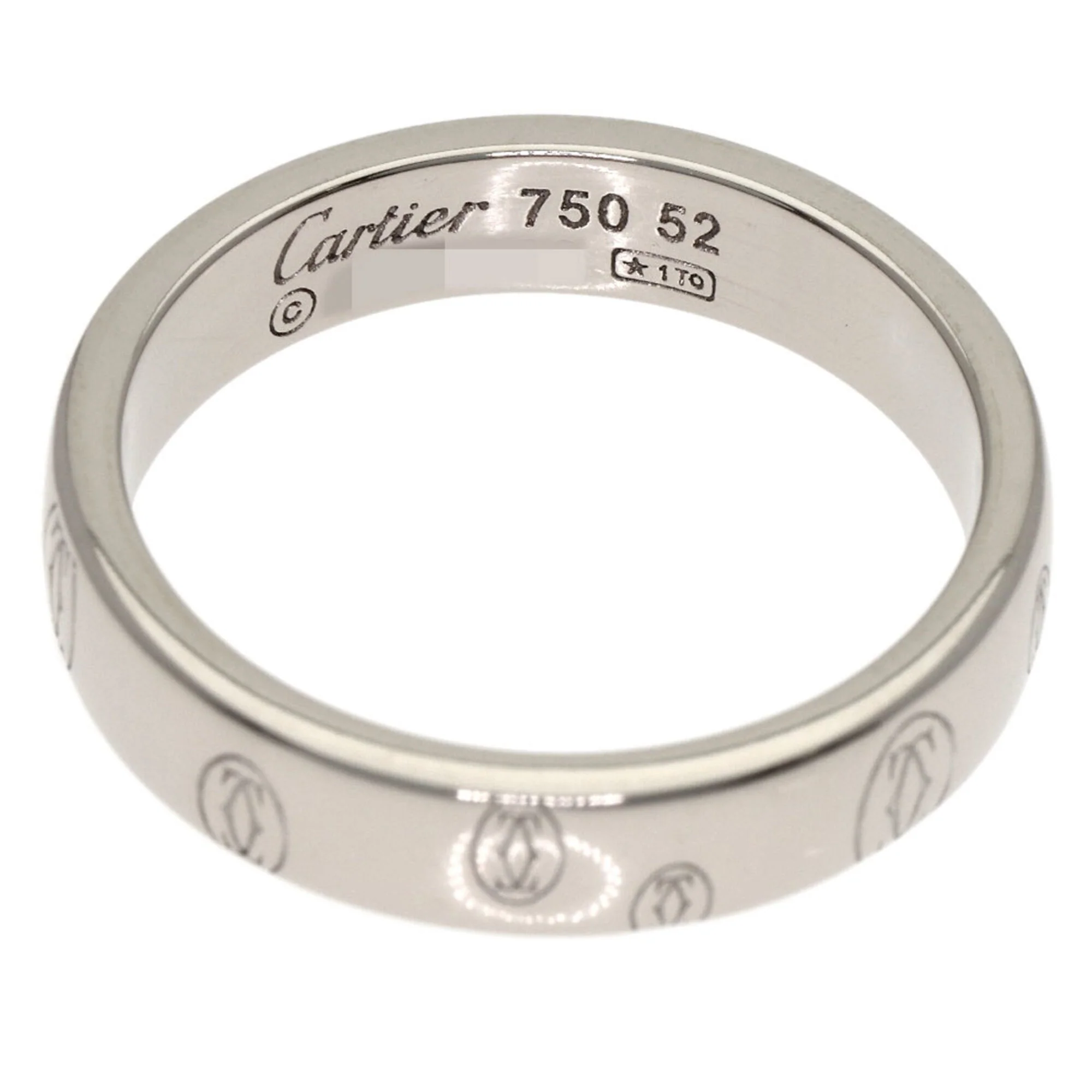 Happy Birthday Ring 18K White Gold - Image 4