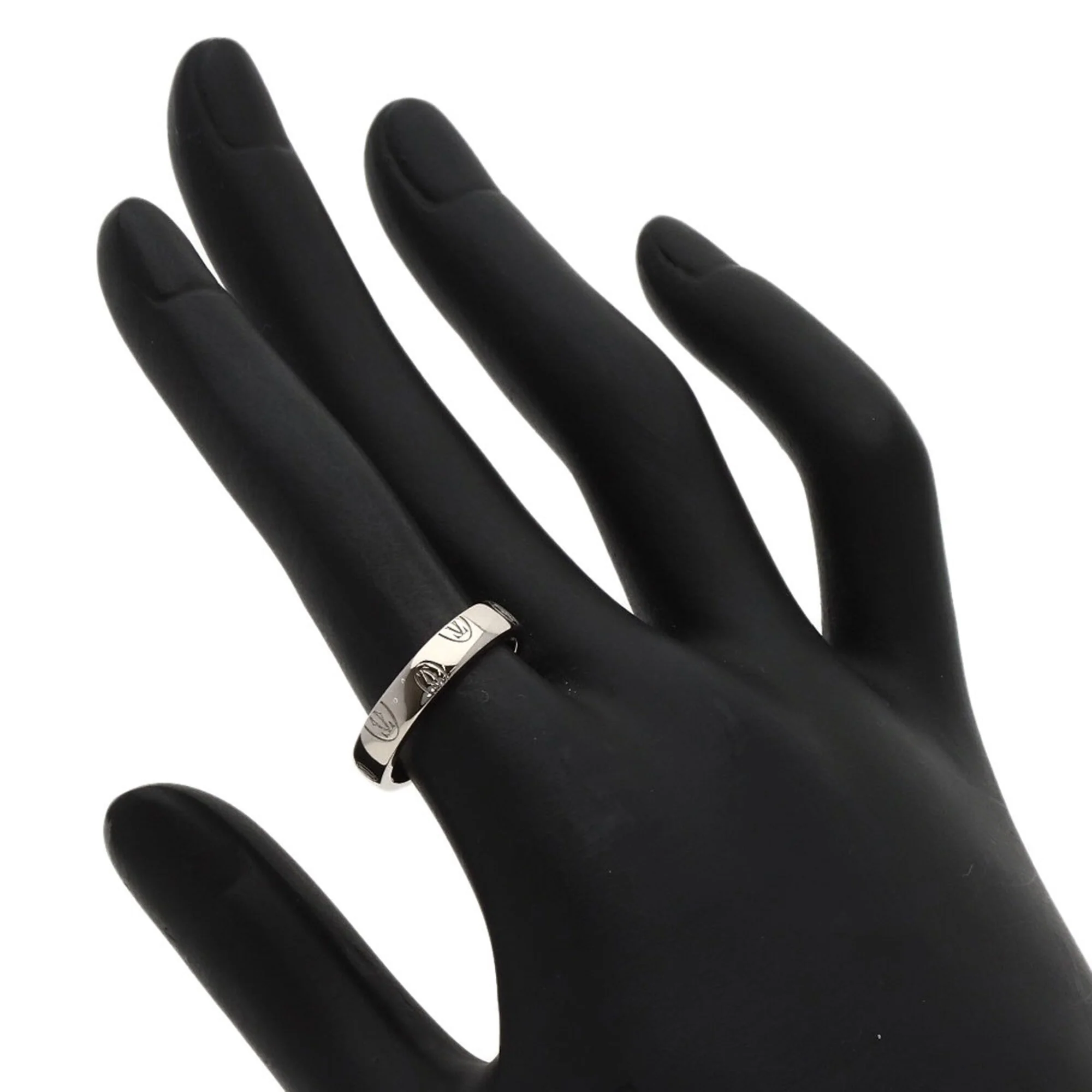 Happy Birthday Ring 18K White Gold - Image 5