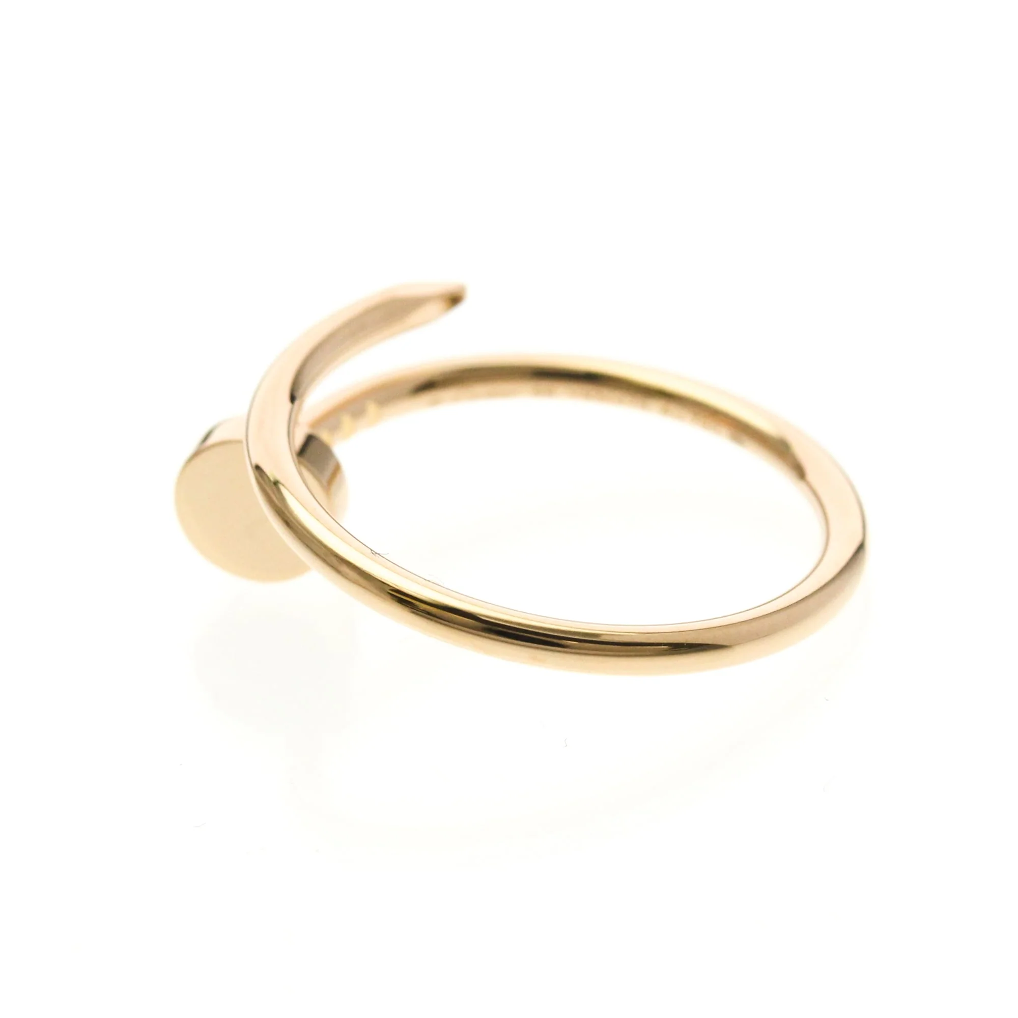 Juste un Clou Band Ring 18K Rose Gold - Image 2