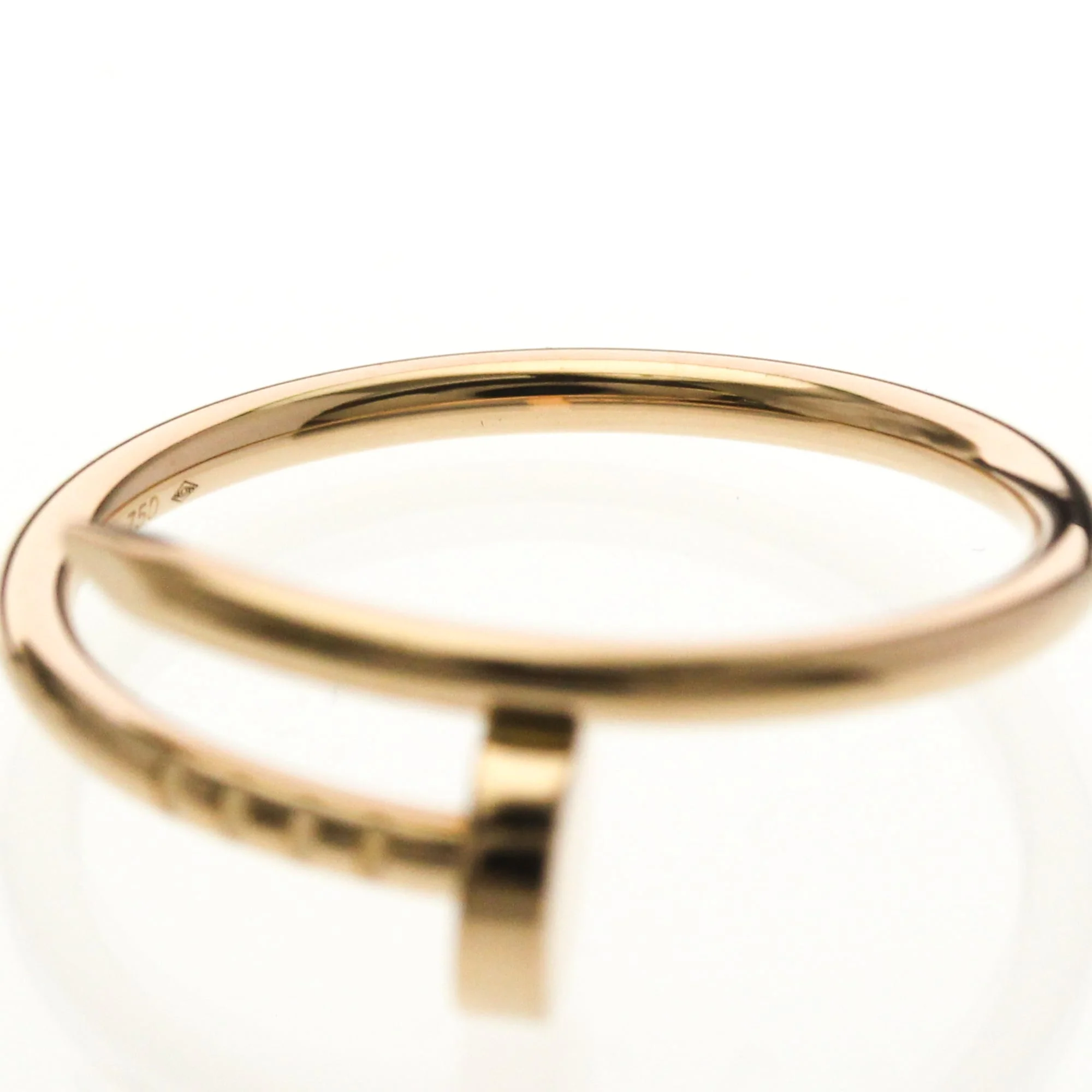 Juste un Clou Band Ring 18K Rose Gold - Image 5