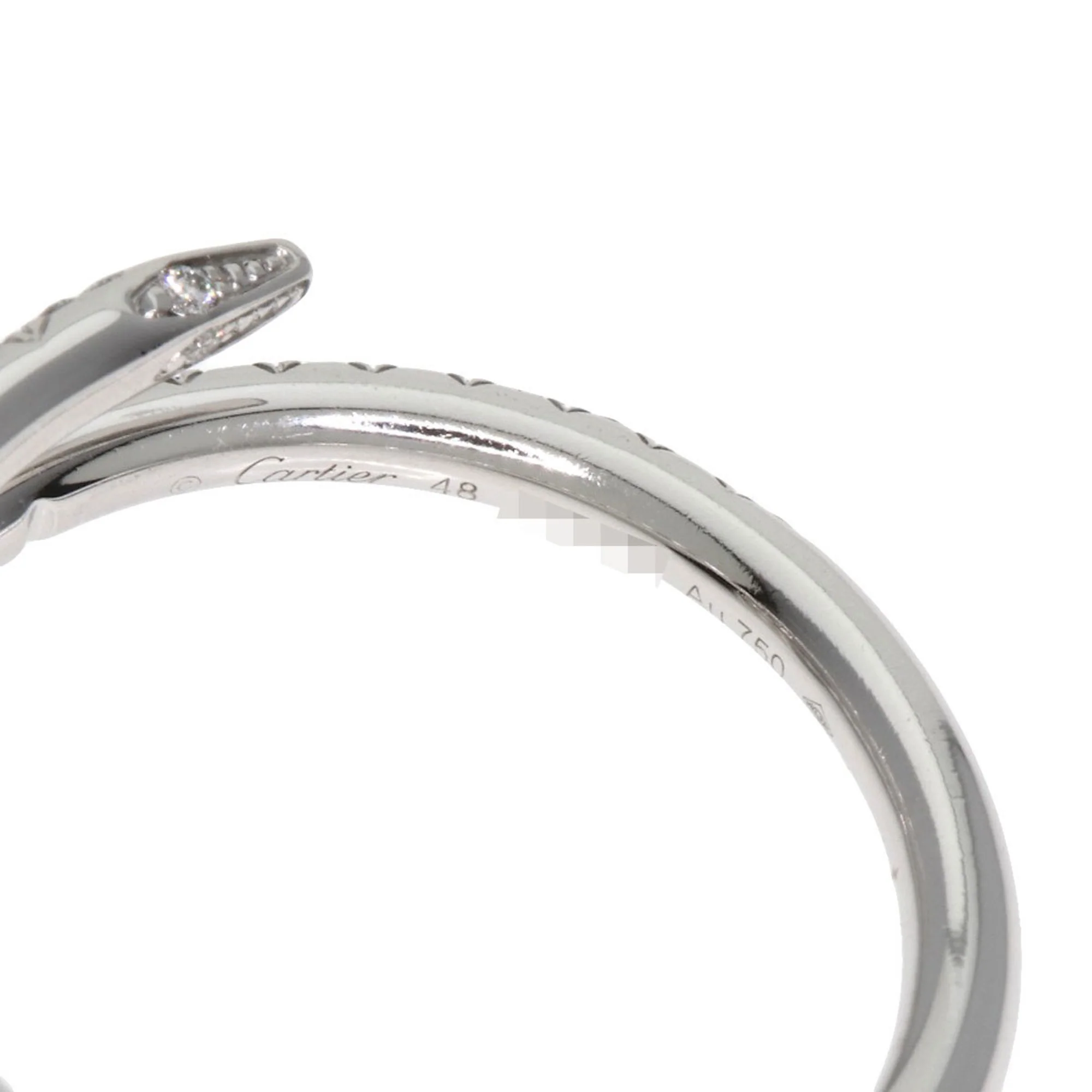 Juste Unclou Ring 18K White Gold with Diamond - Image 7