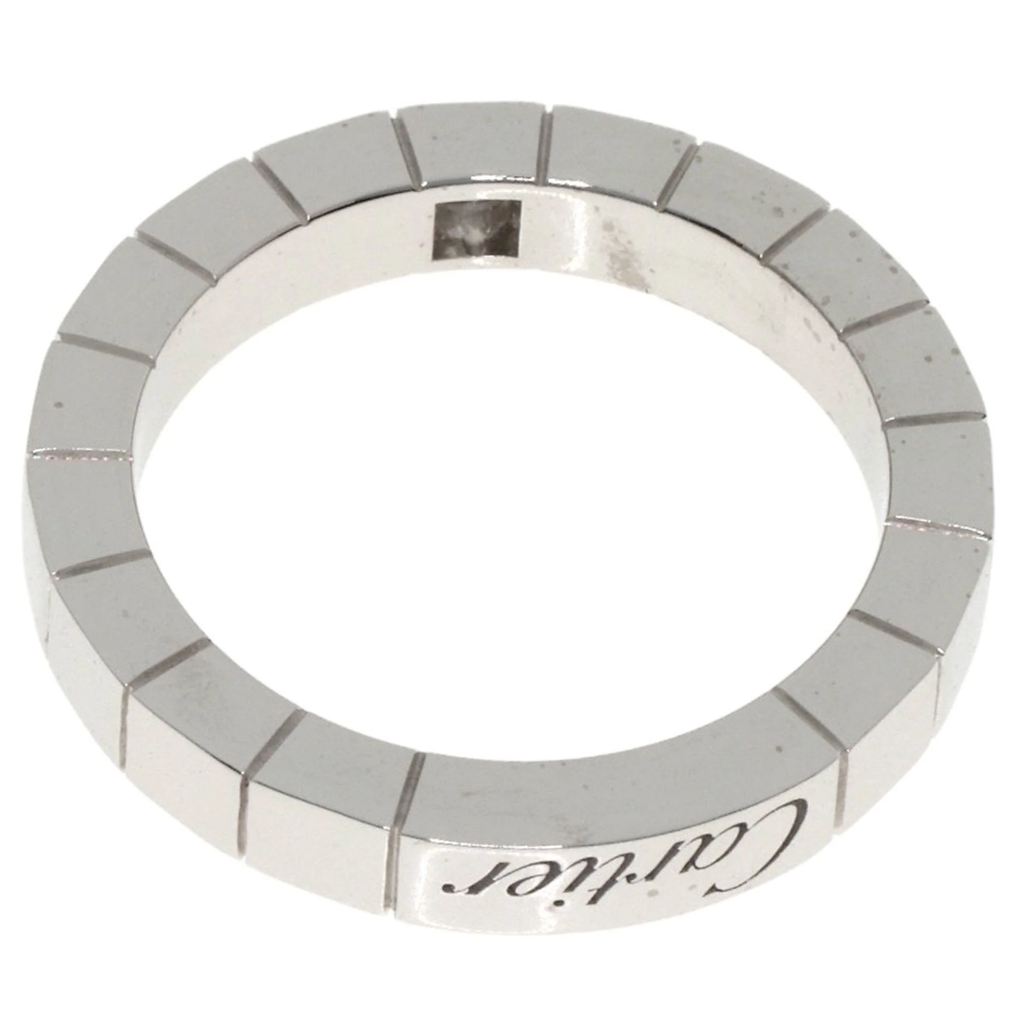 Lanieres Ring 18K White Gold with Diamond - Image 4