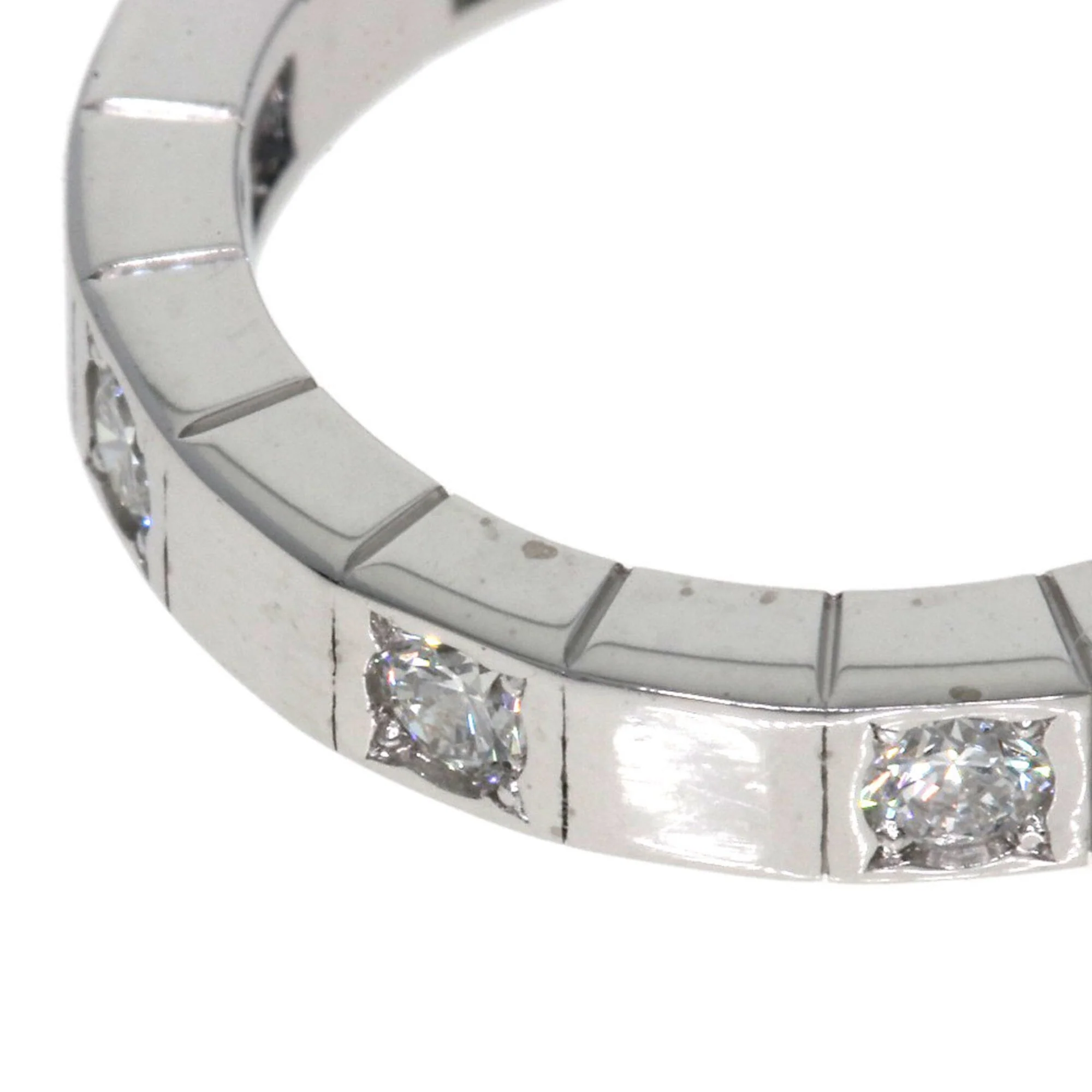 Lanieres Ring 18K White Gold with Diamond - Image 7