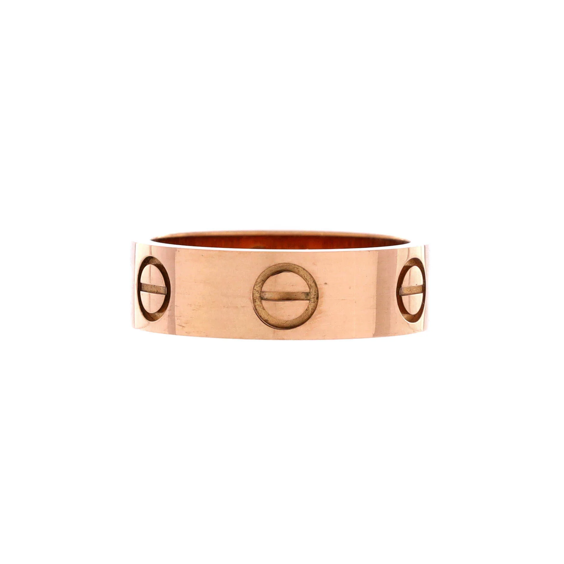 Love Band Ring 18K Rose Gold