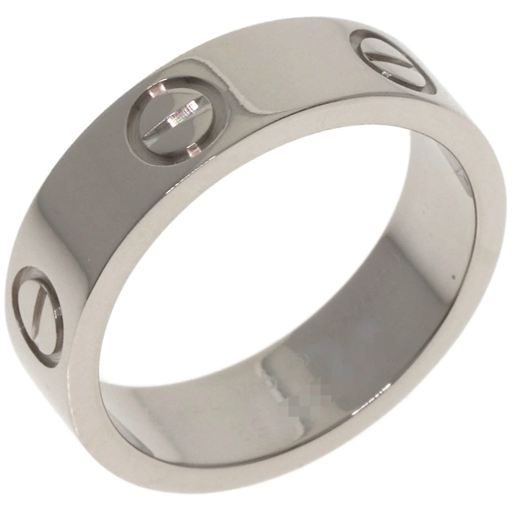 Love Band Ring 18K White Gold - Image 2