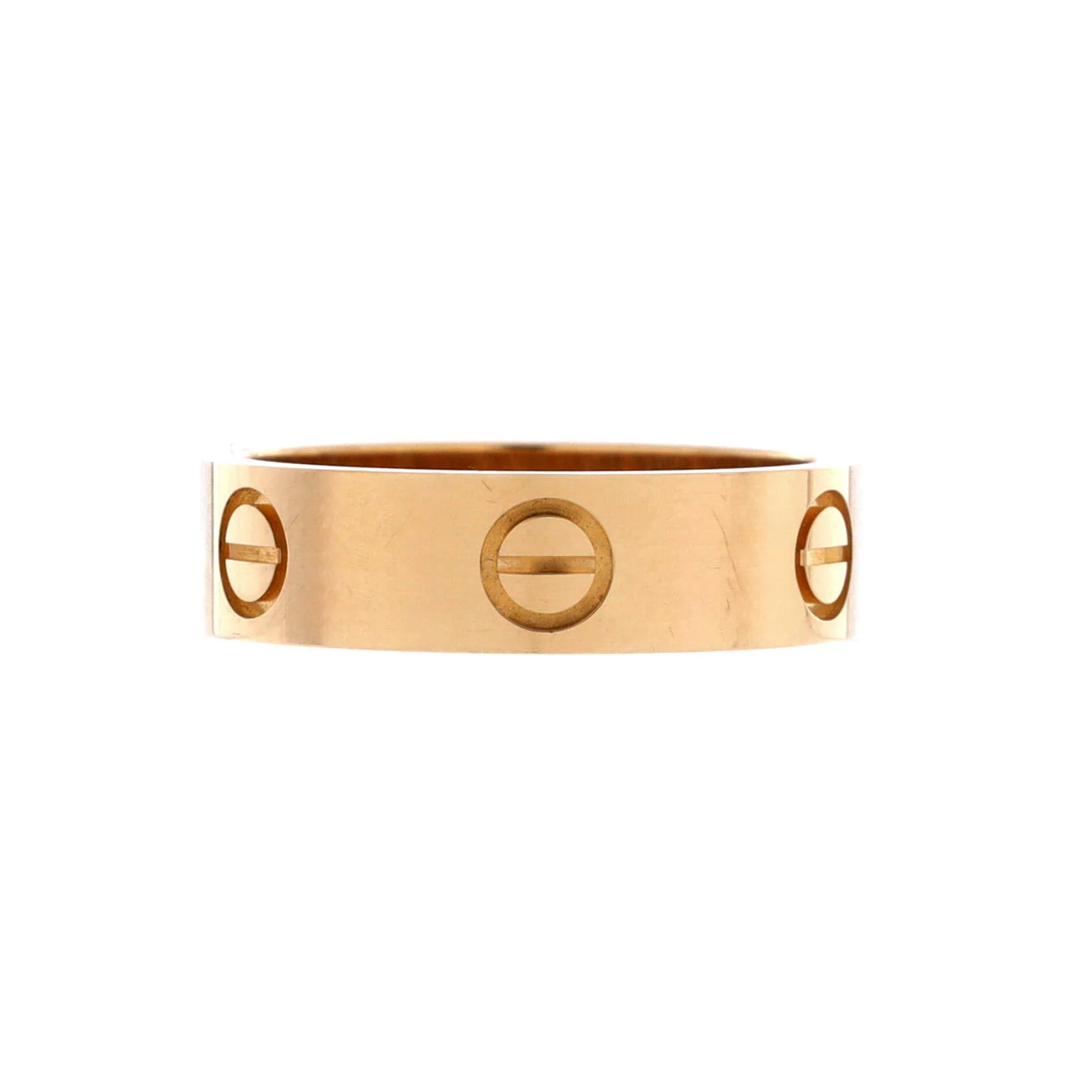 Love Band Ring 18K Yellow Gold