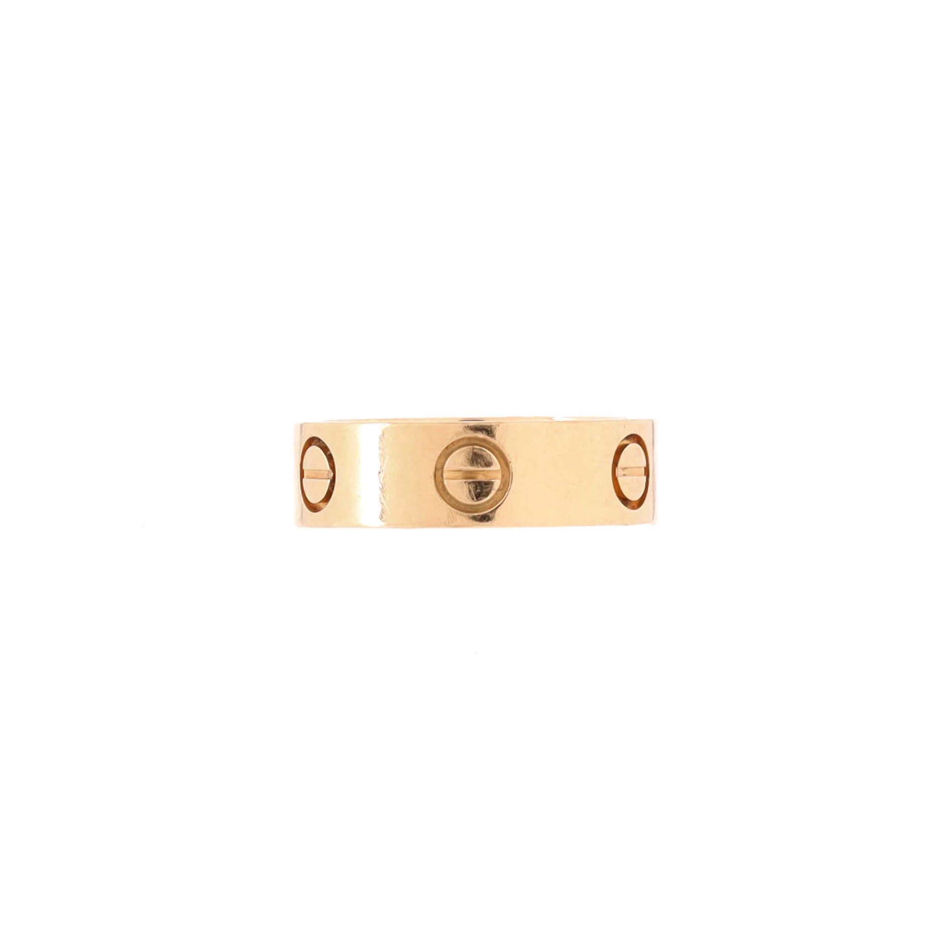 Love Band Ring 18K Yellow Gold