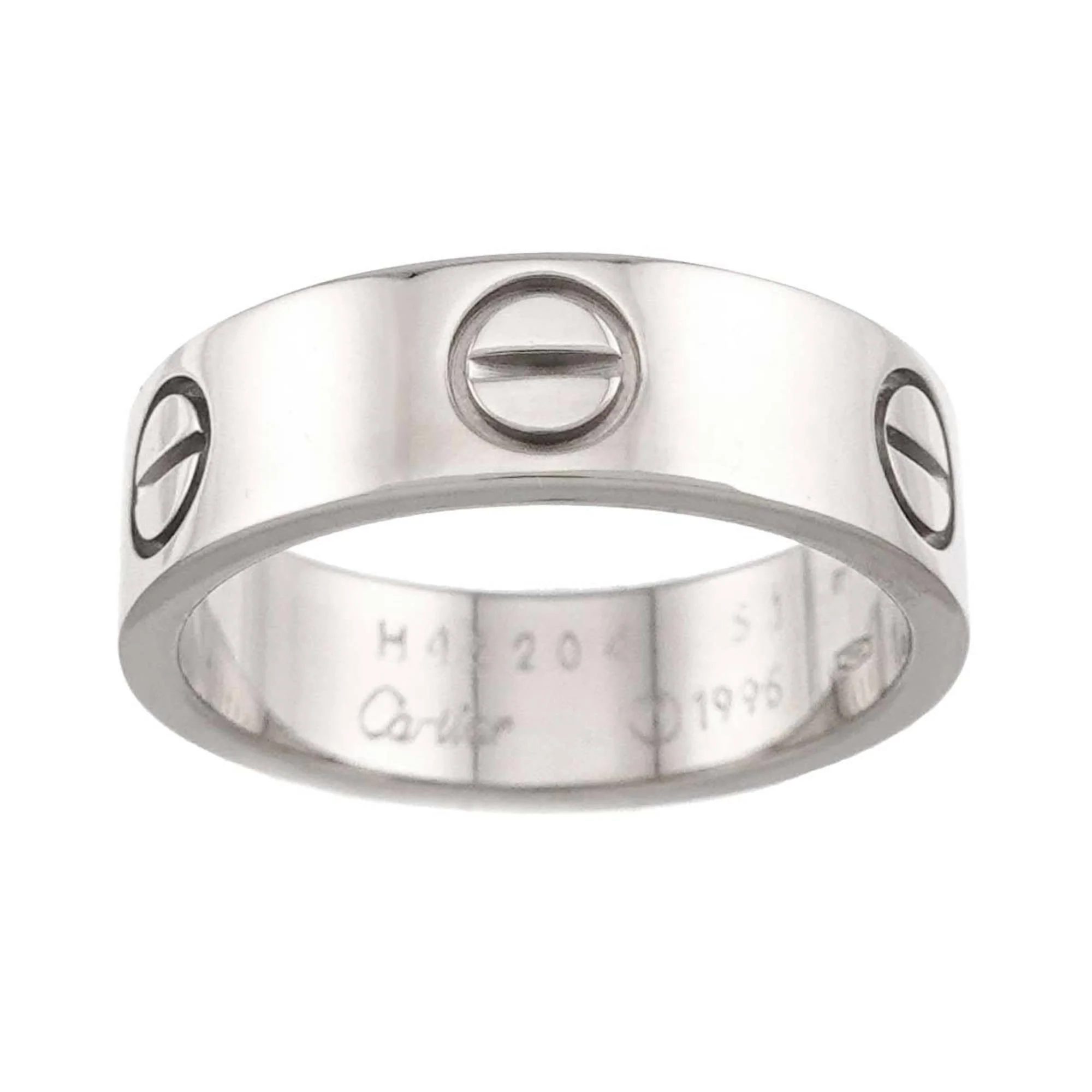 Love Classic Ring 18K White Gold