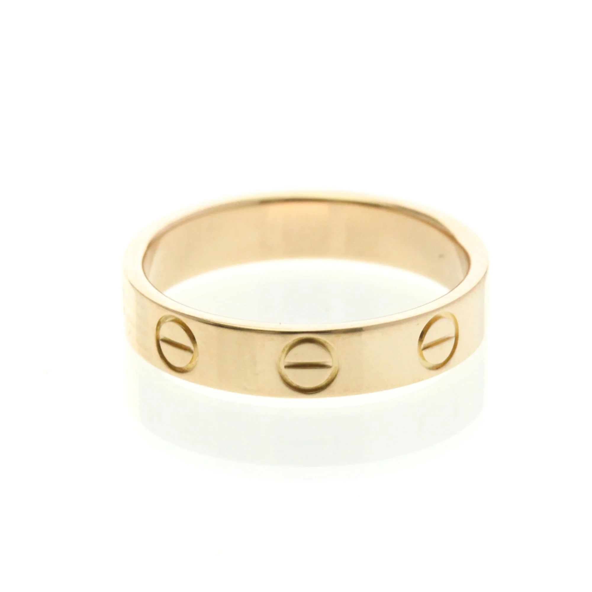 Love Ring 18K Rose Gold Mini - Image 3