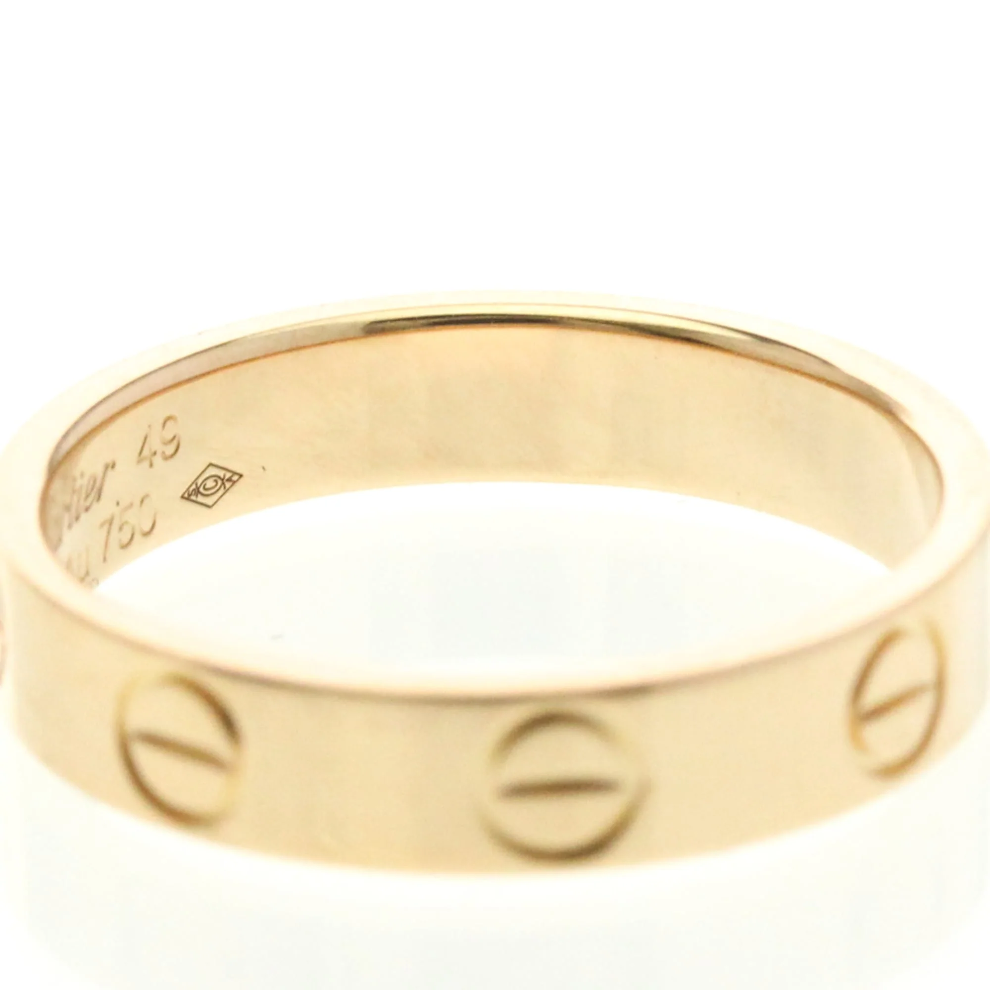 Love Ring 18K Rose Gold Mini - Image 8