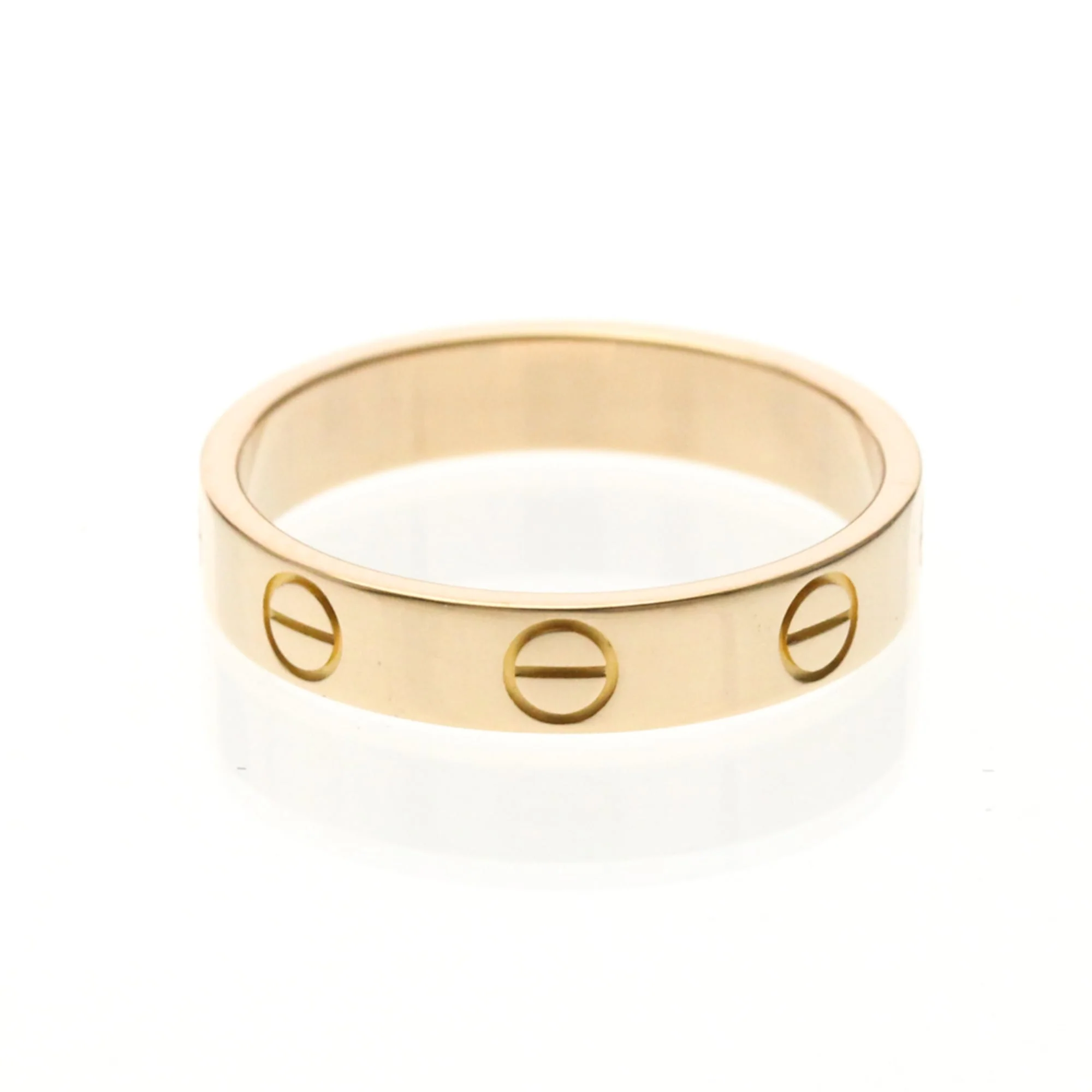 Love Ring 18K Rose Gold Mini - Image 3