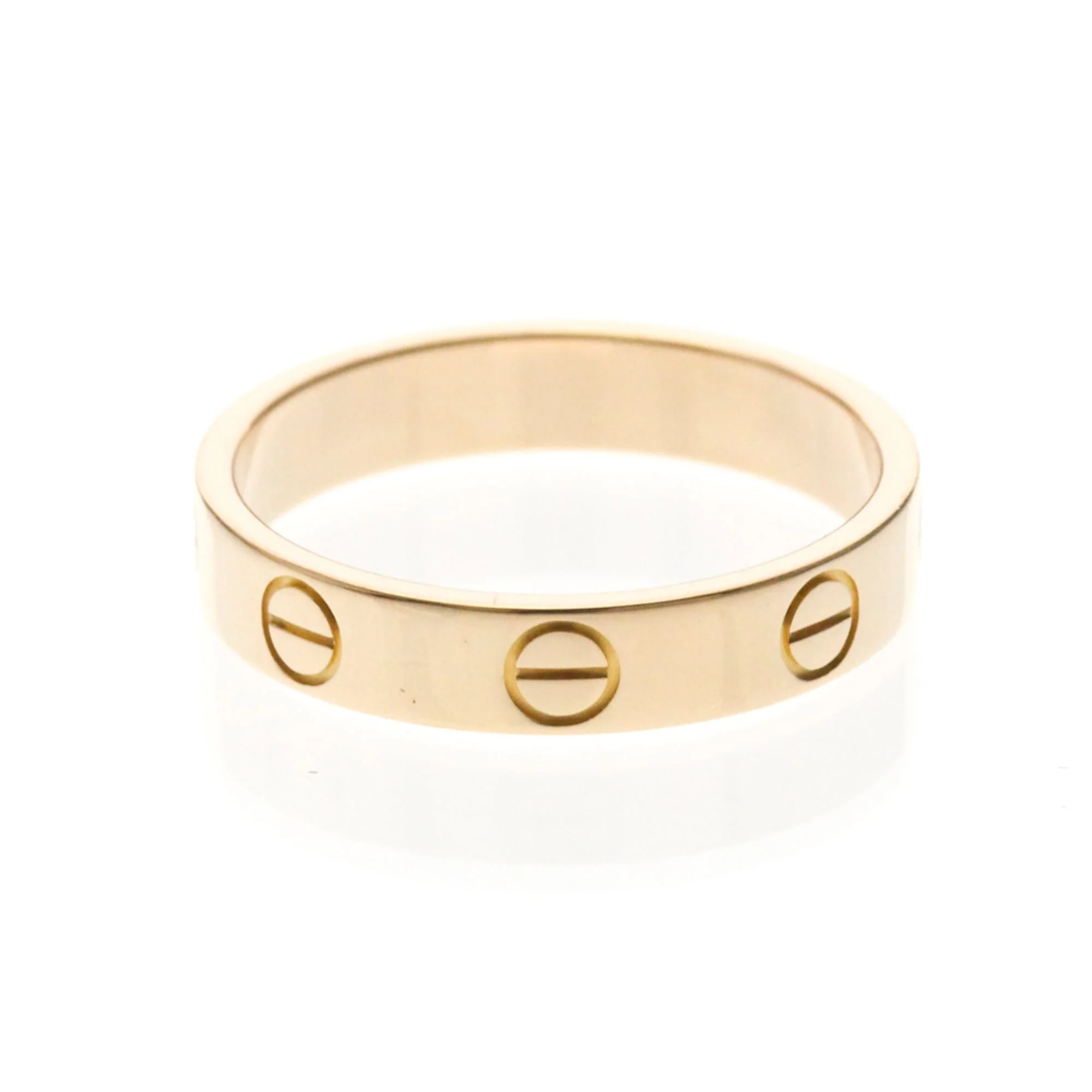 Love Ring 18K Rose Gold Mini - Image 4