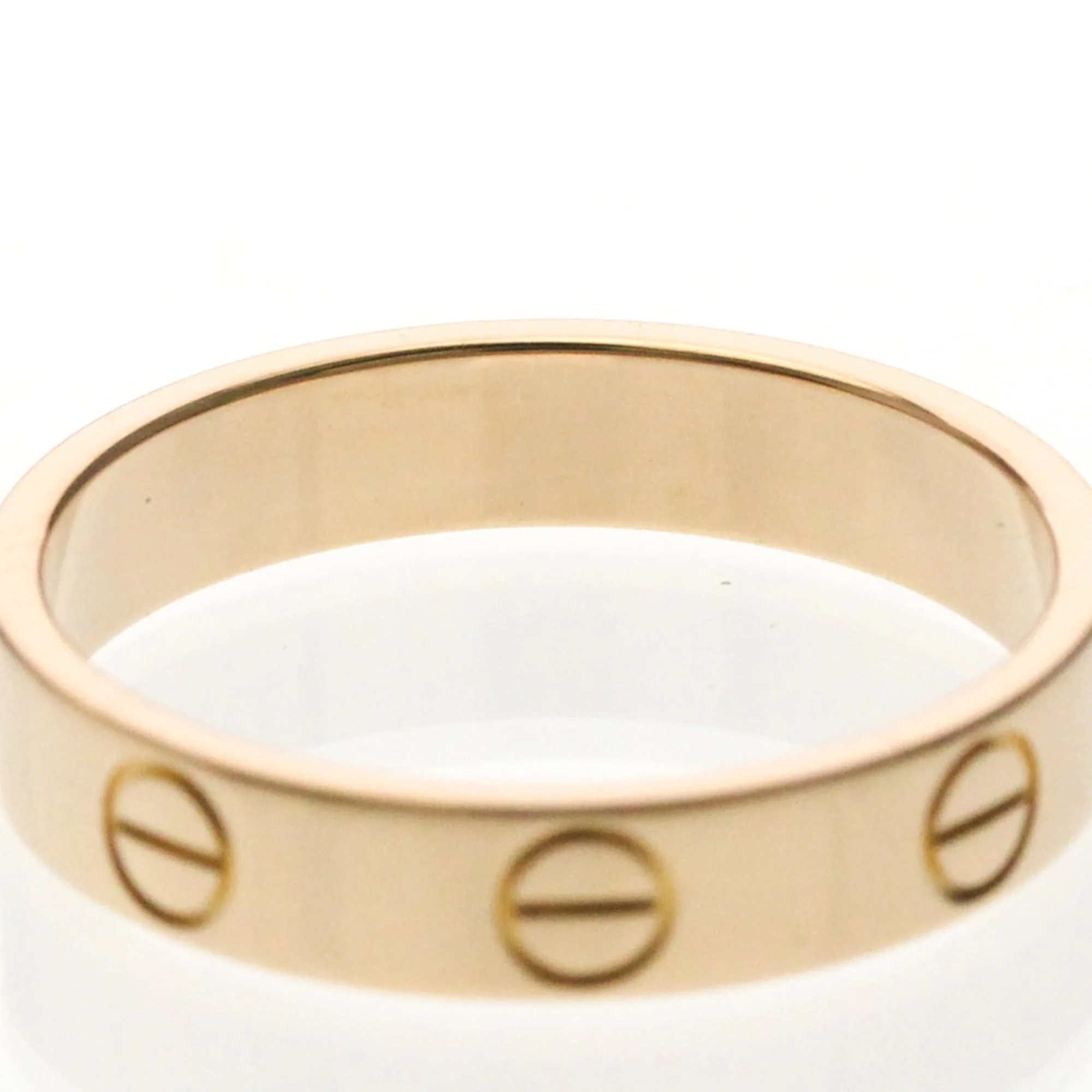 Love Ring 18K Rose Gold Mini - Image 7