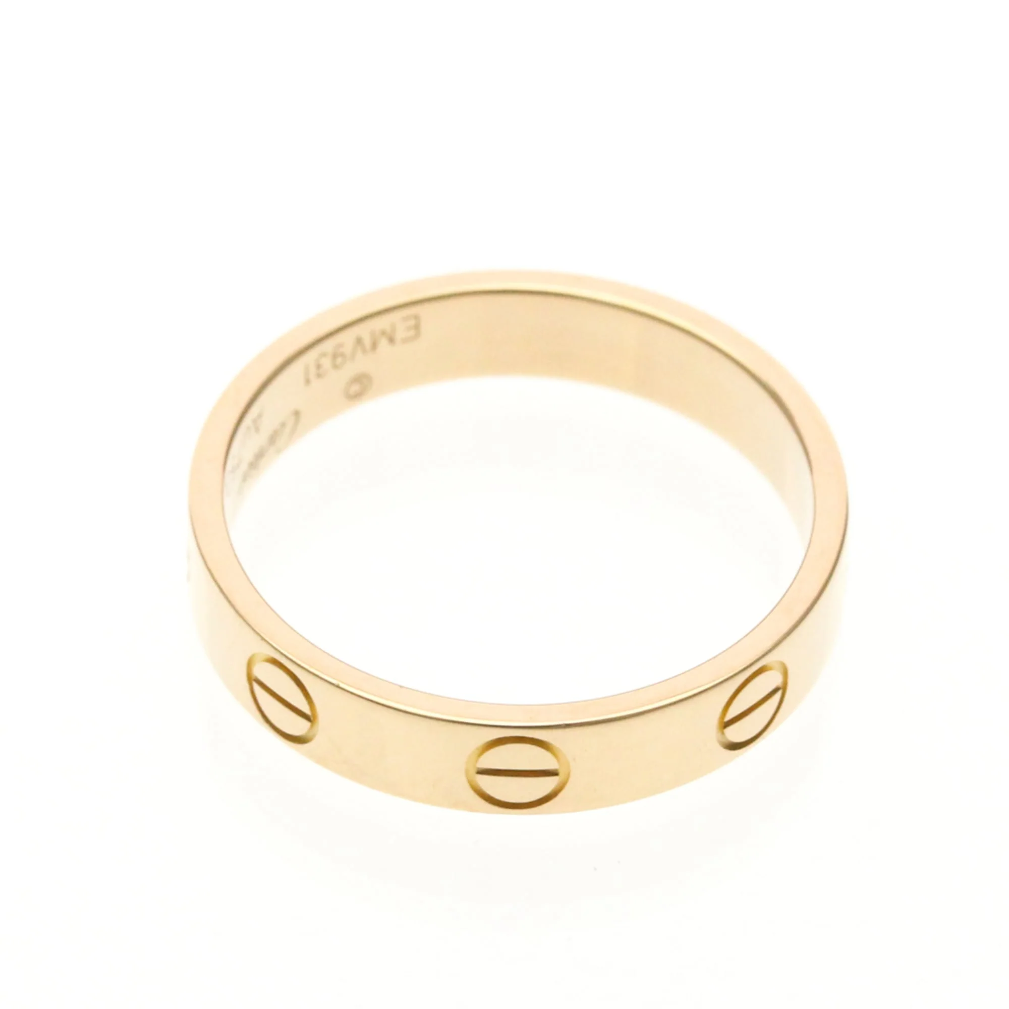 Love Ring 18K Rose Gold Mini - Image 9