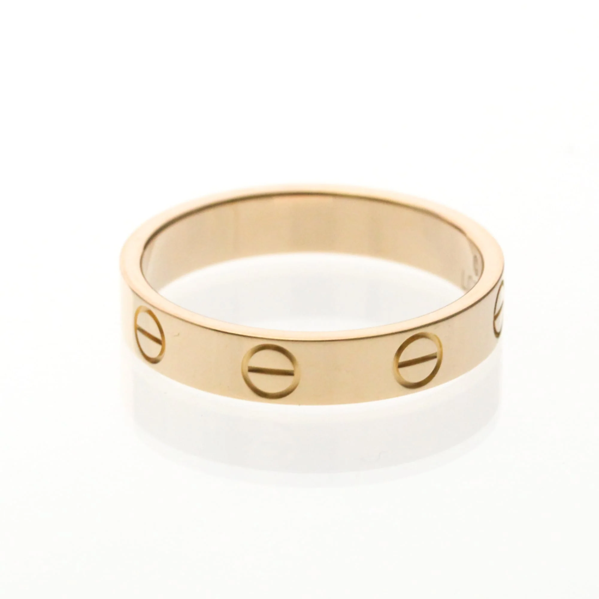 Love Ring 18K Rose Gold Mini - Image 2