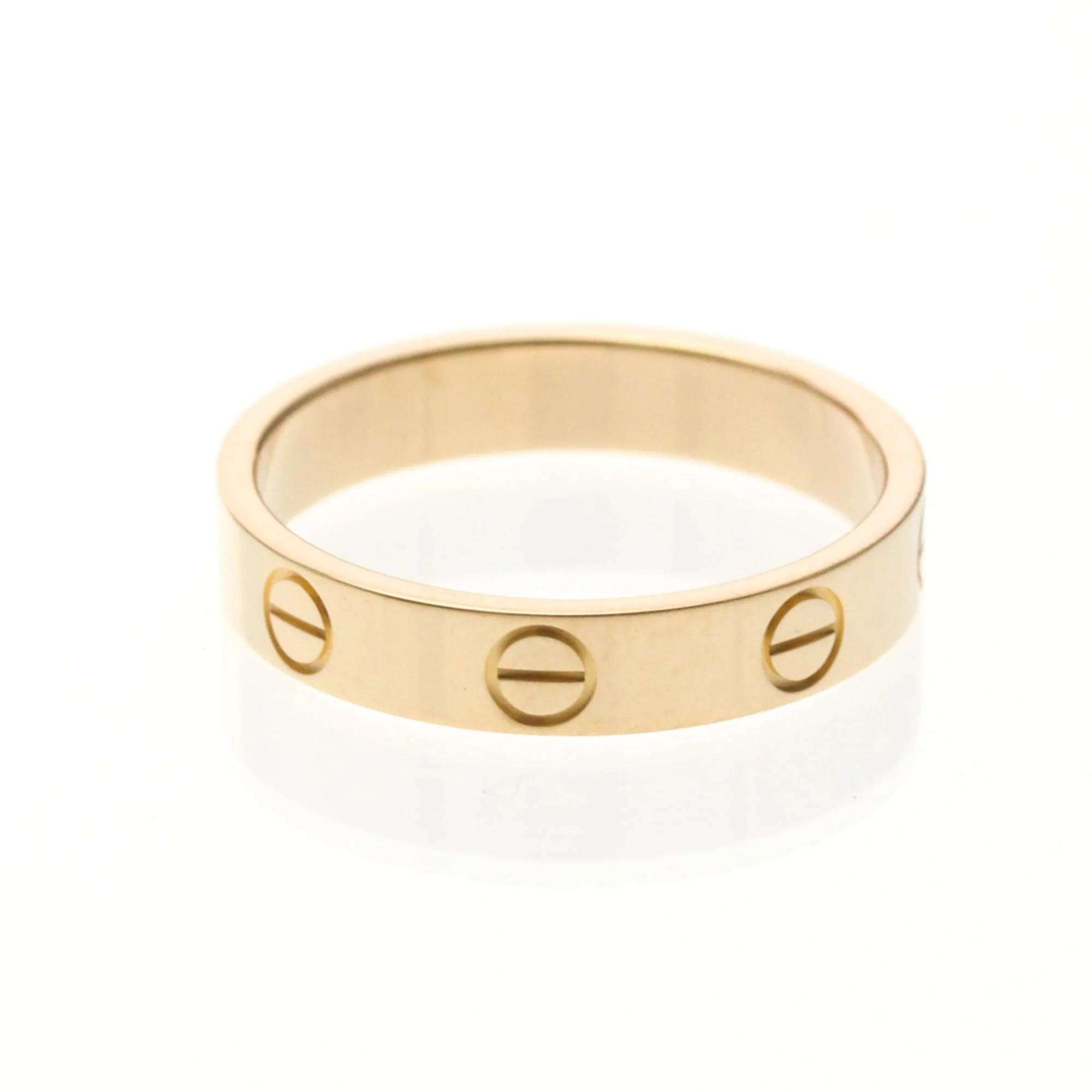 Love Ring 18K Rose Gold Mini - Image 3