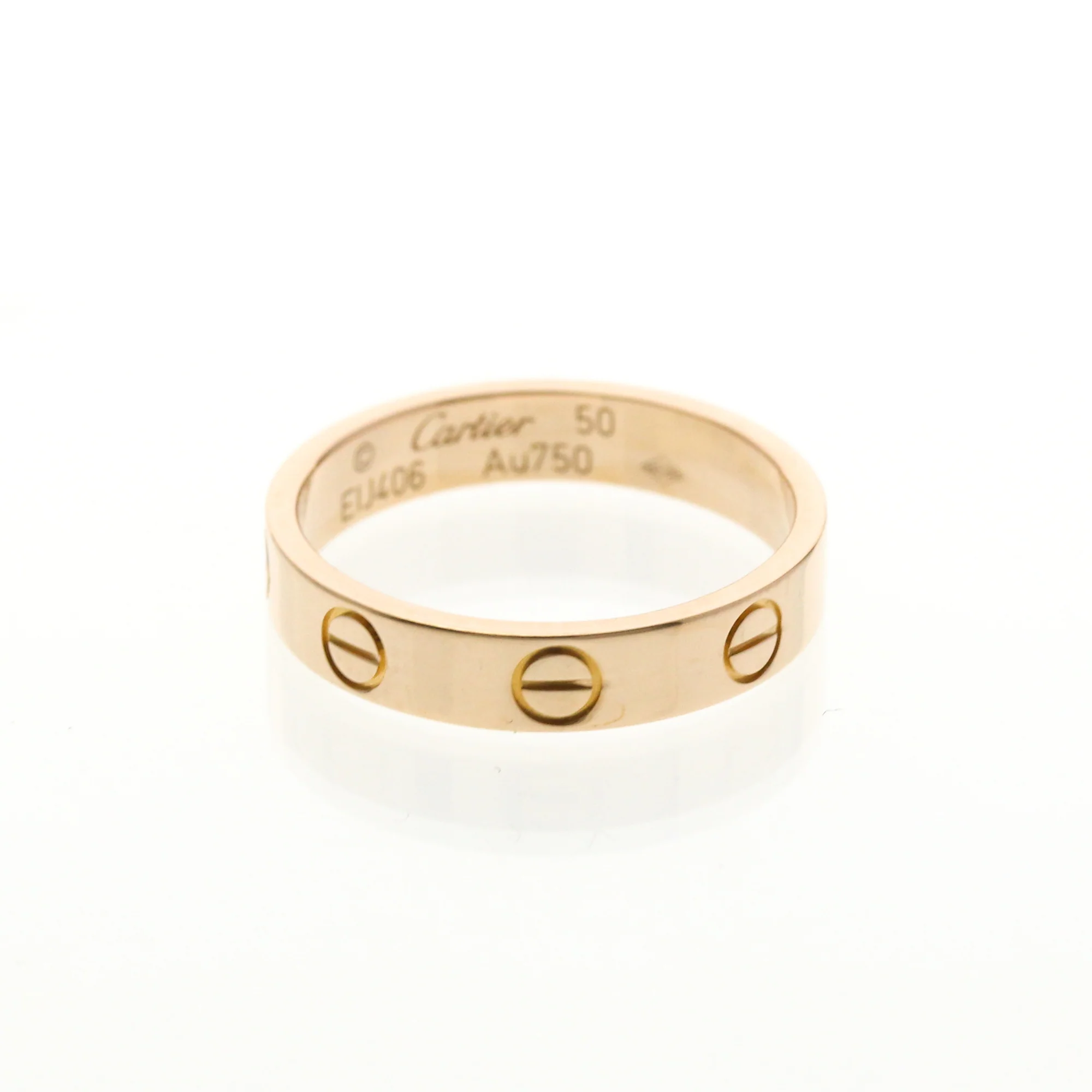 Love Ring 18K Rose Gold Mini