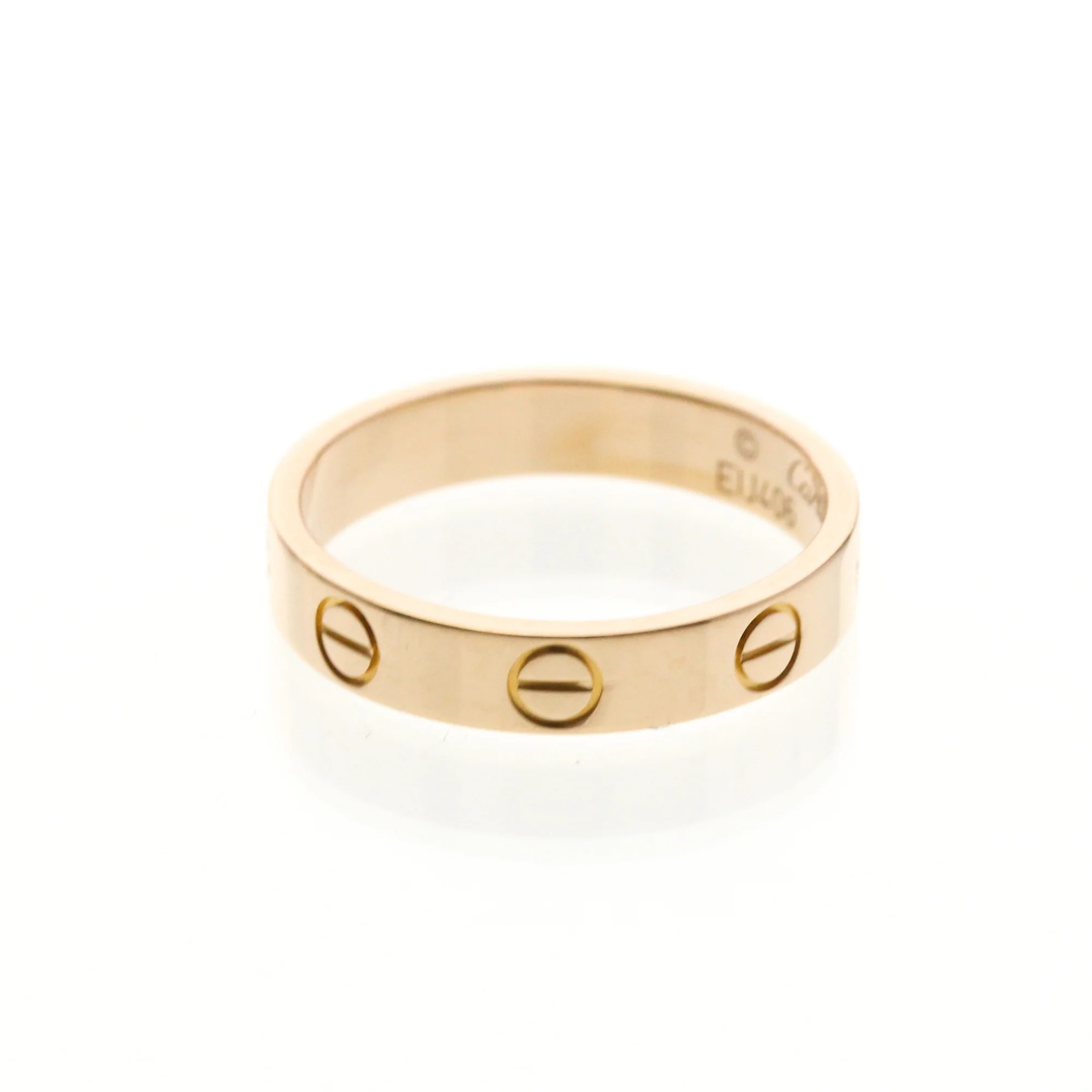 Love Ring 18K Rose Gold Mini - Image 2