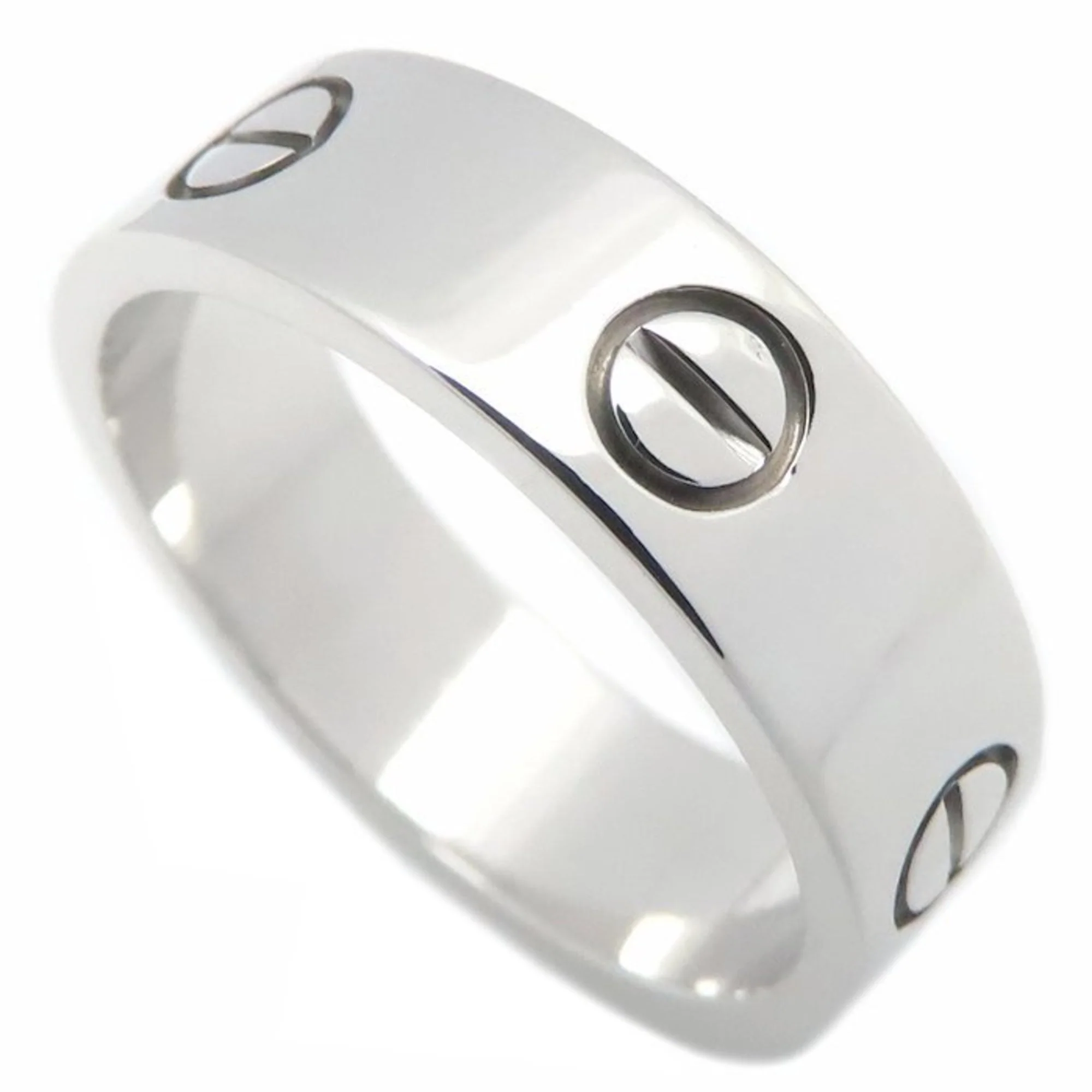 Love Ring 18K White Gold