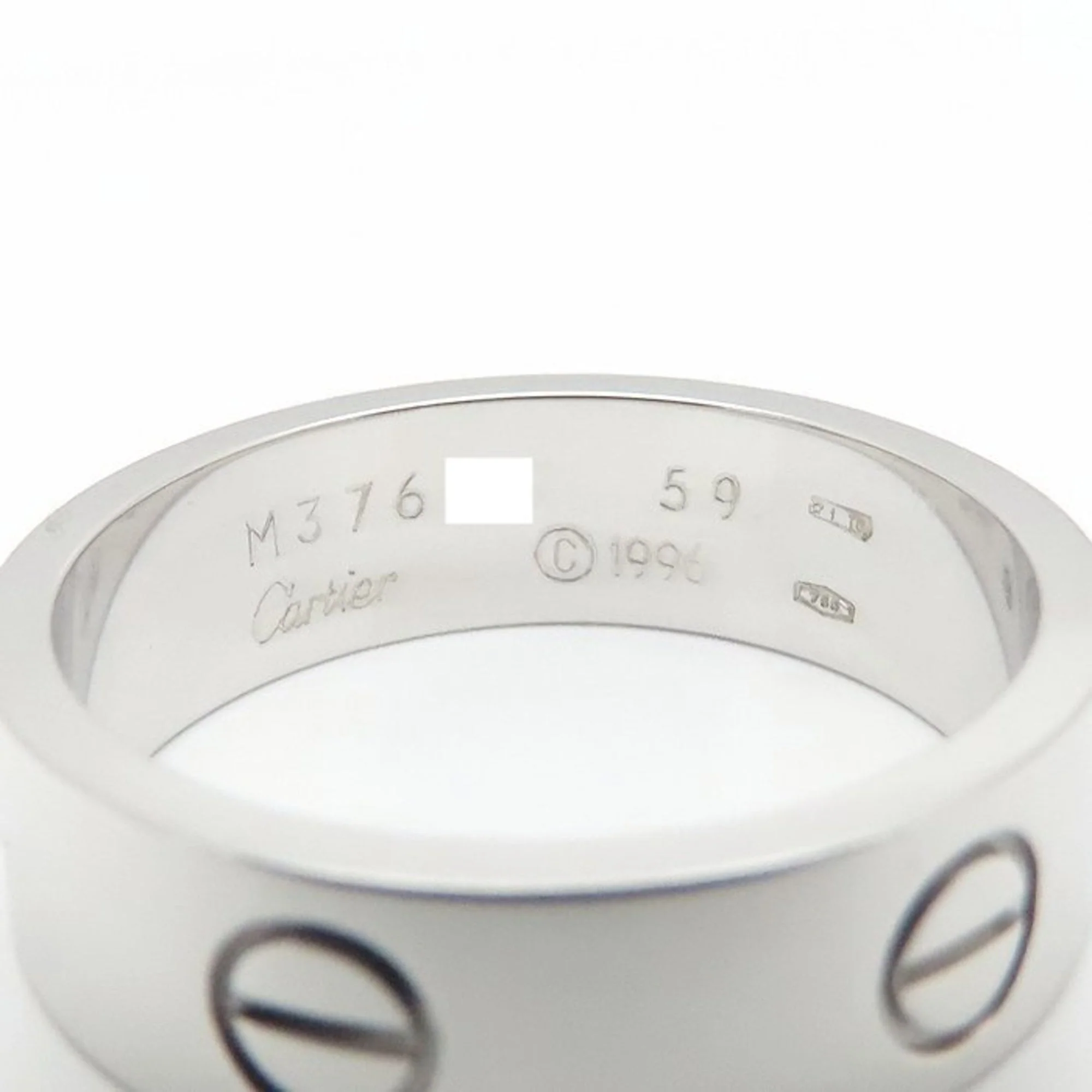 Love Ring 18K White Gold - Image 8