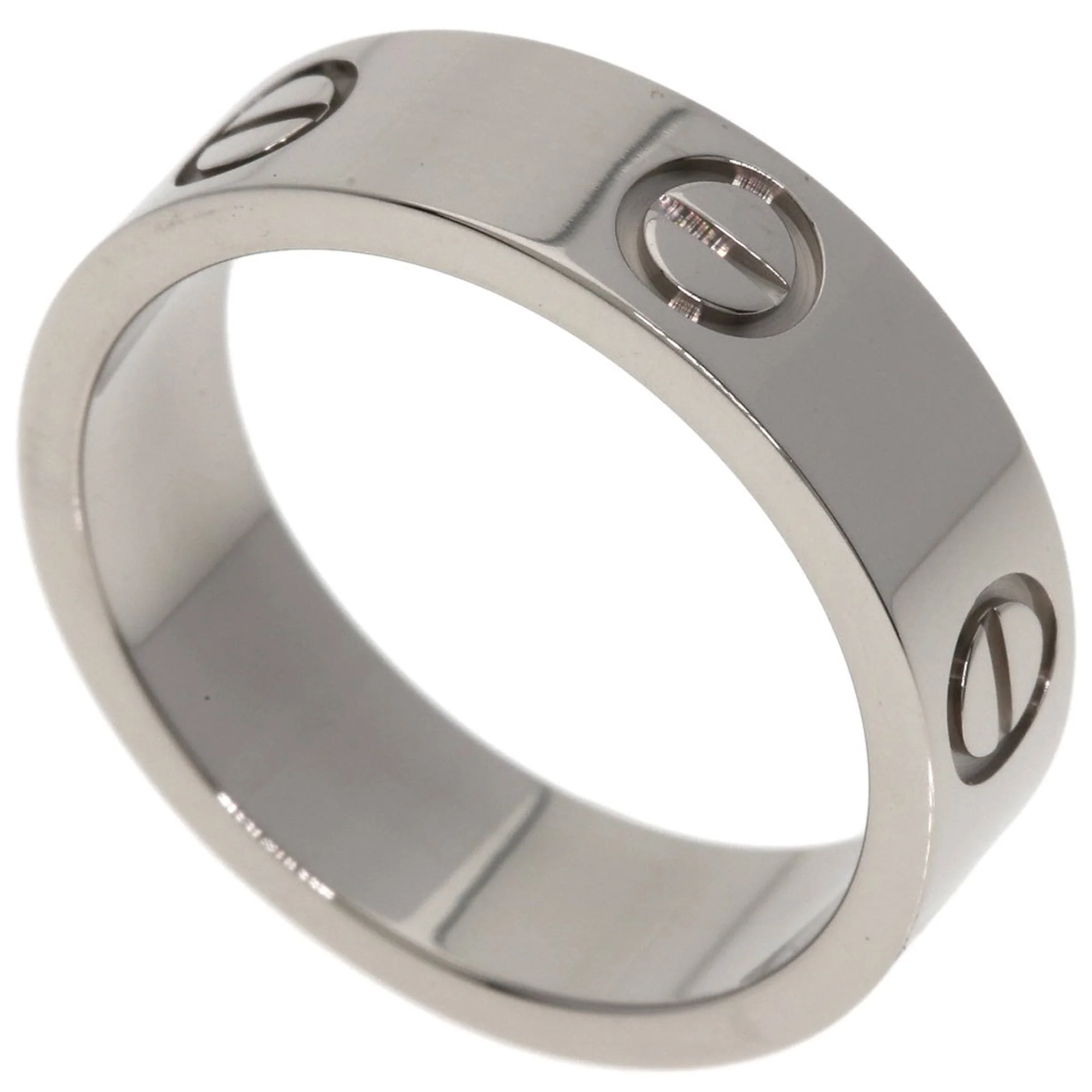 Love Ring 18K White Gold