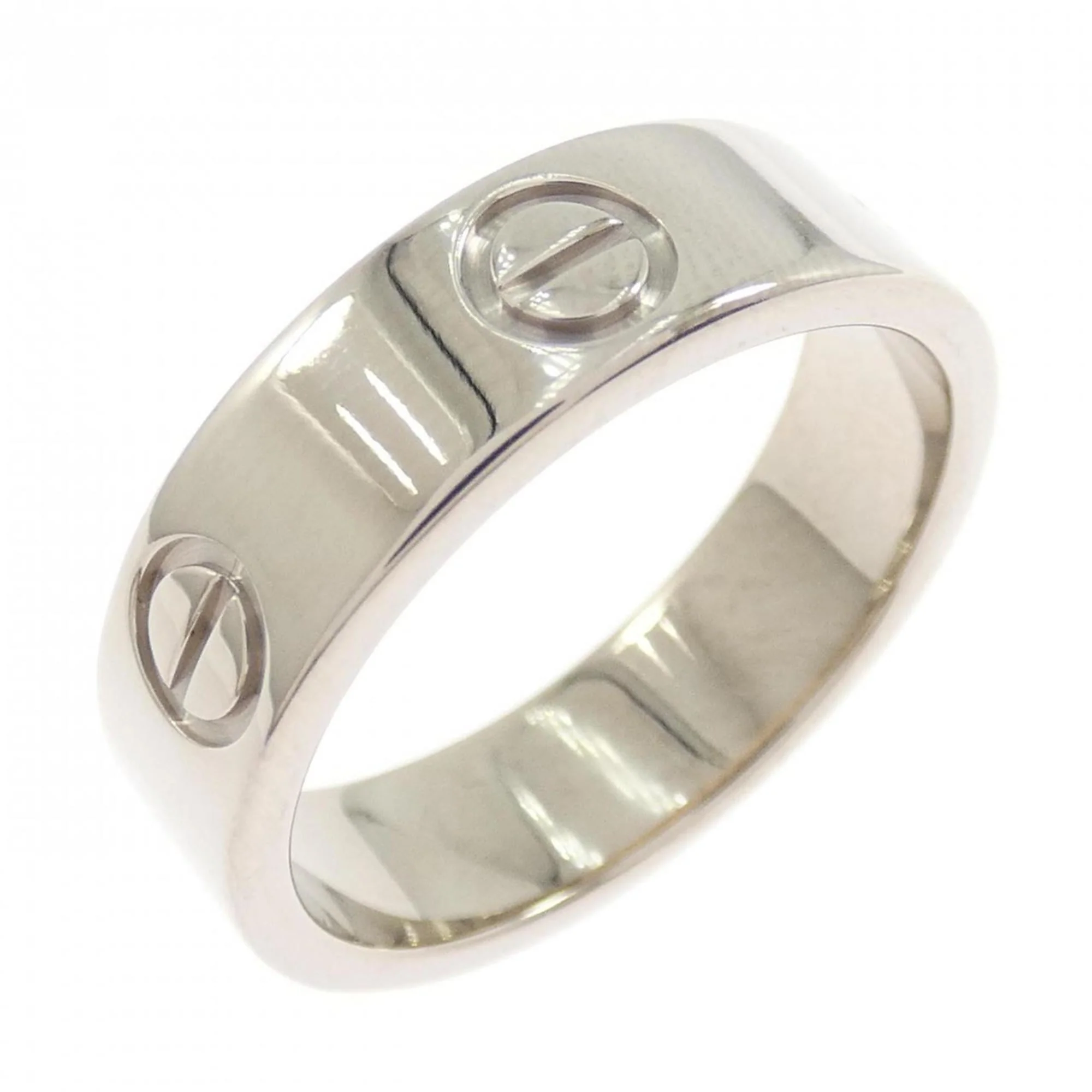 Love Ring 18K White Gold
