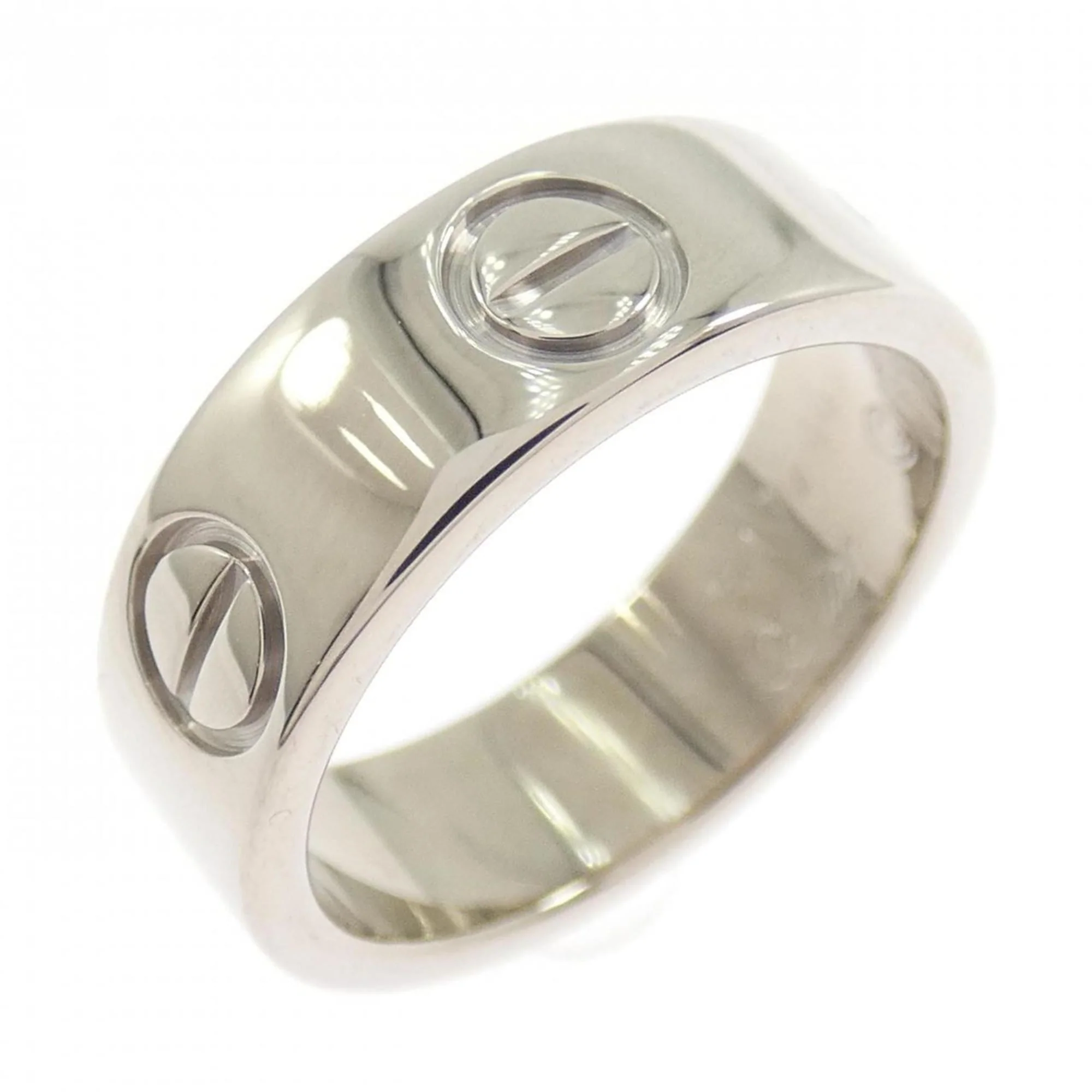 Love Ring 18K White Gold