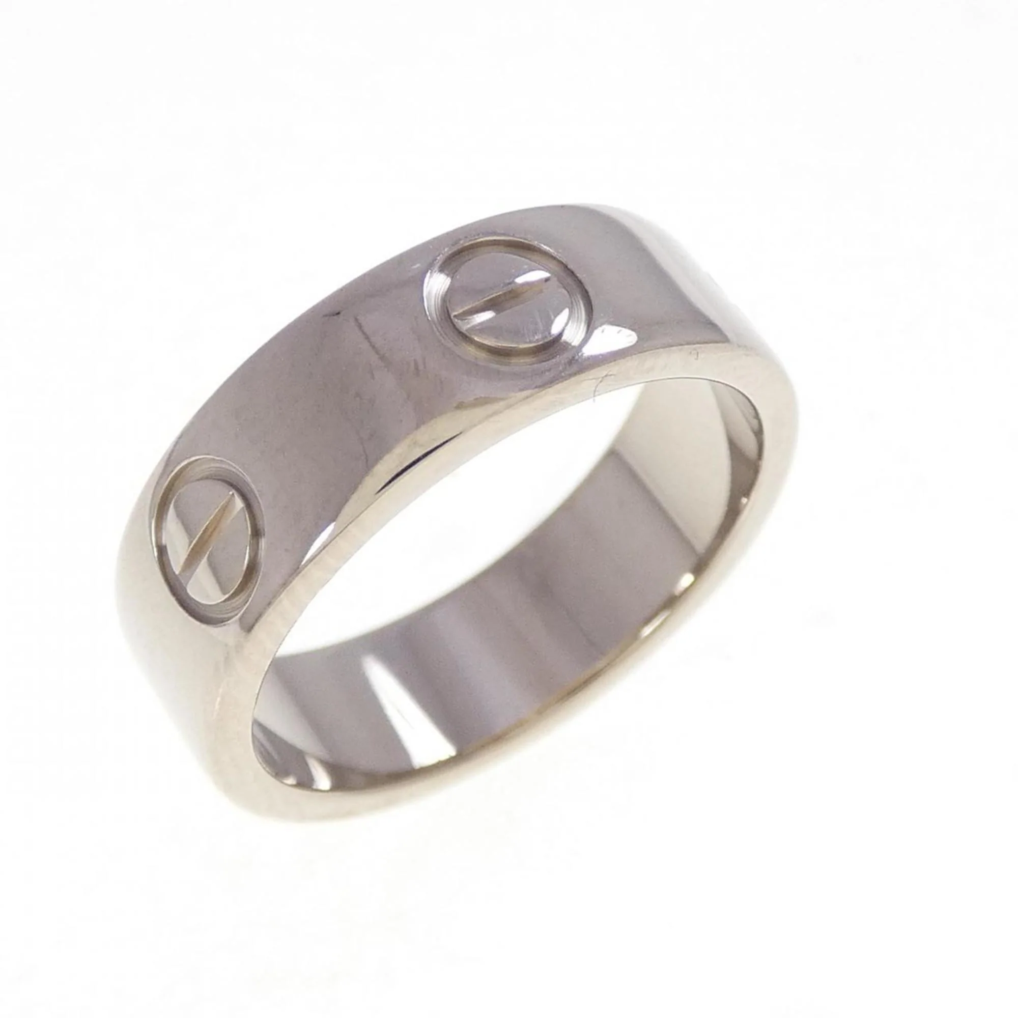 Love Ring 18K White Gold