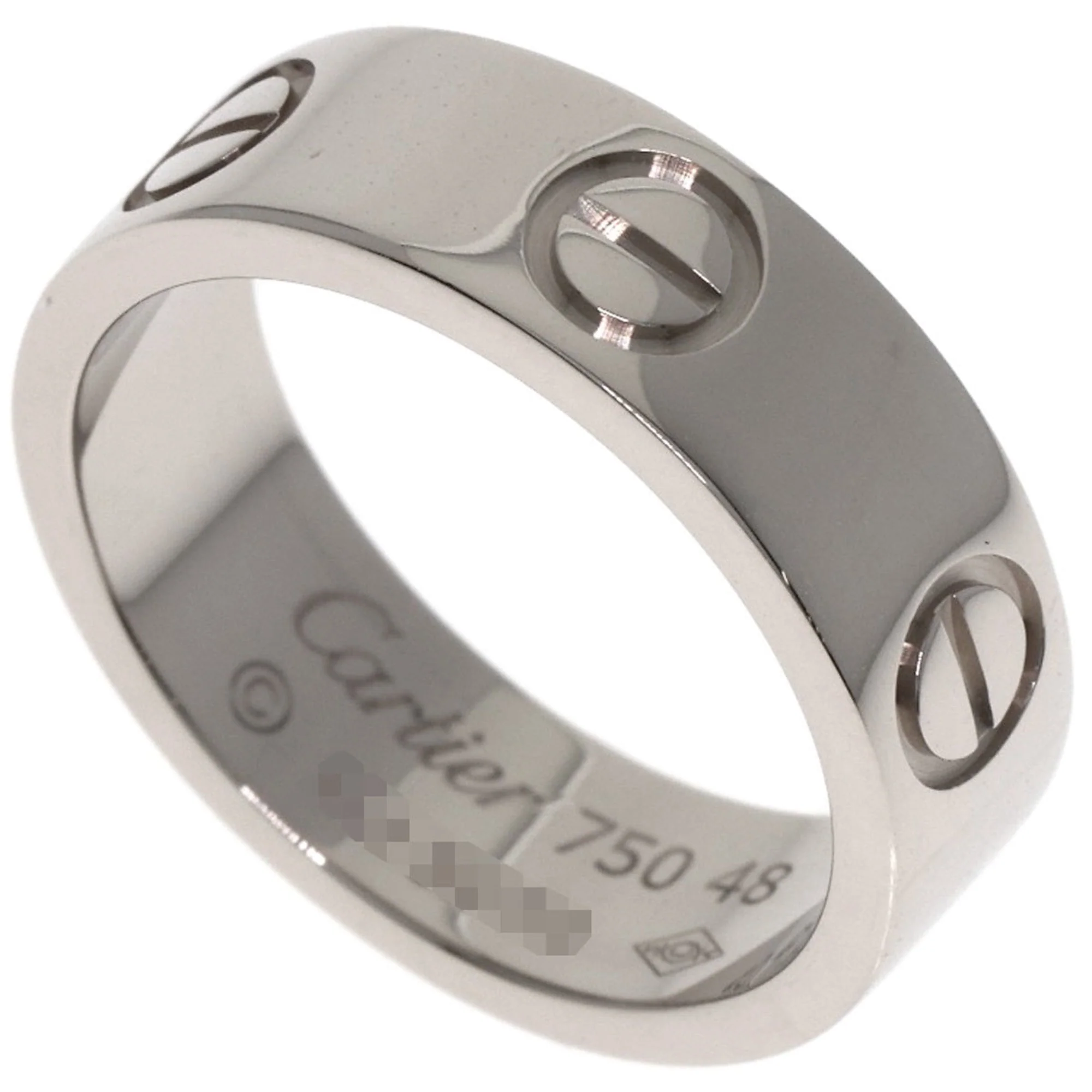 Love Ring 18K White Gold