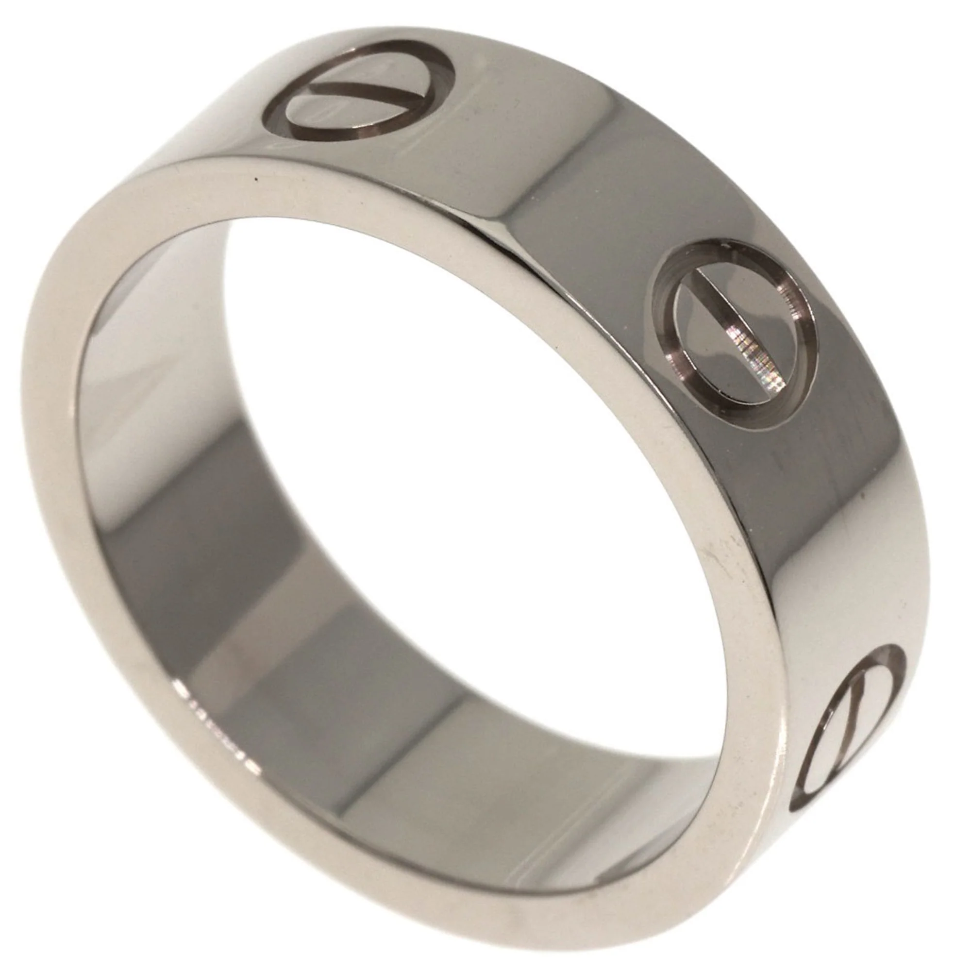 Love Ring 18K White Gold