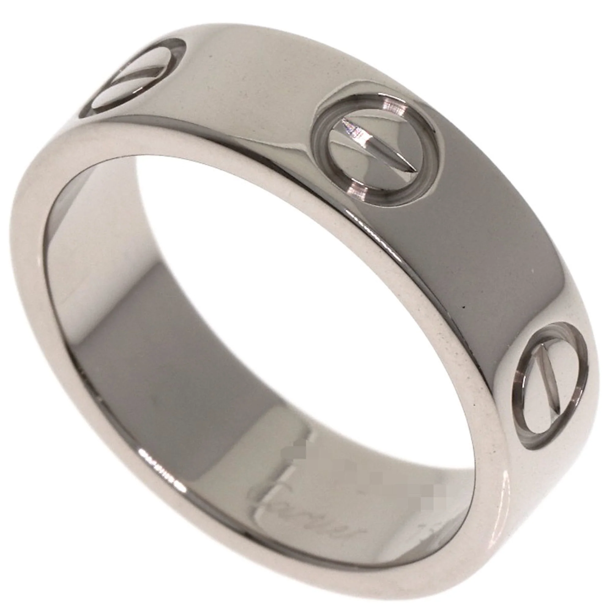 Love Ring 18K White Gold
