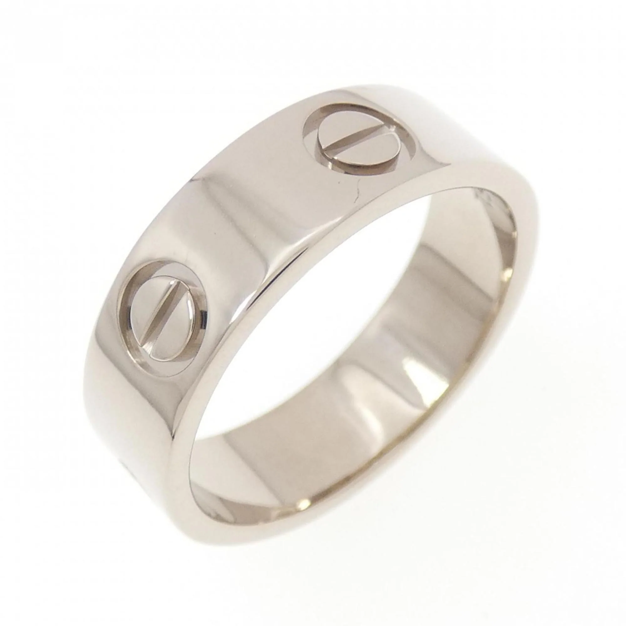 Love Ring 18K White Gold