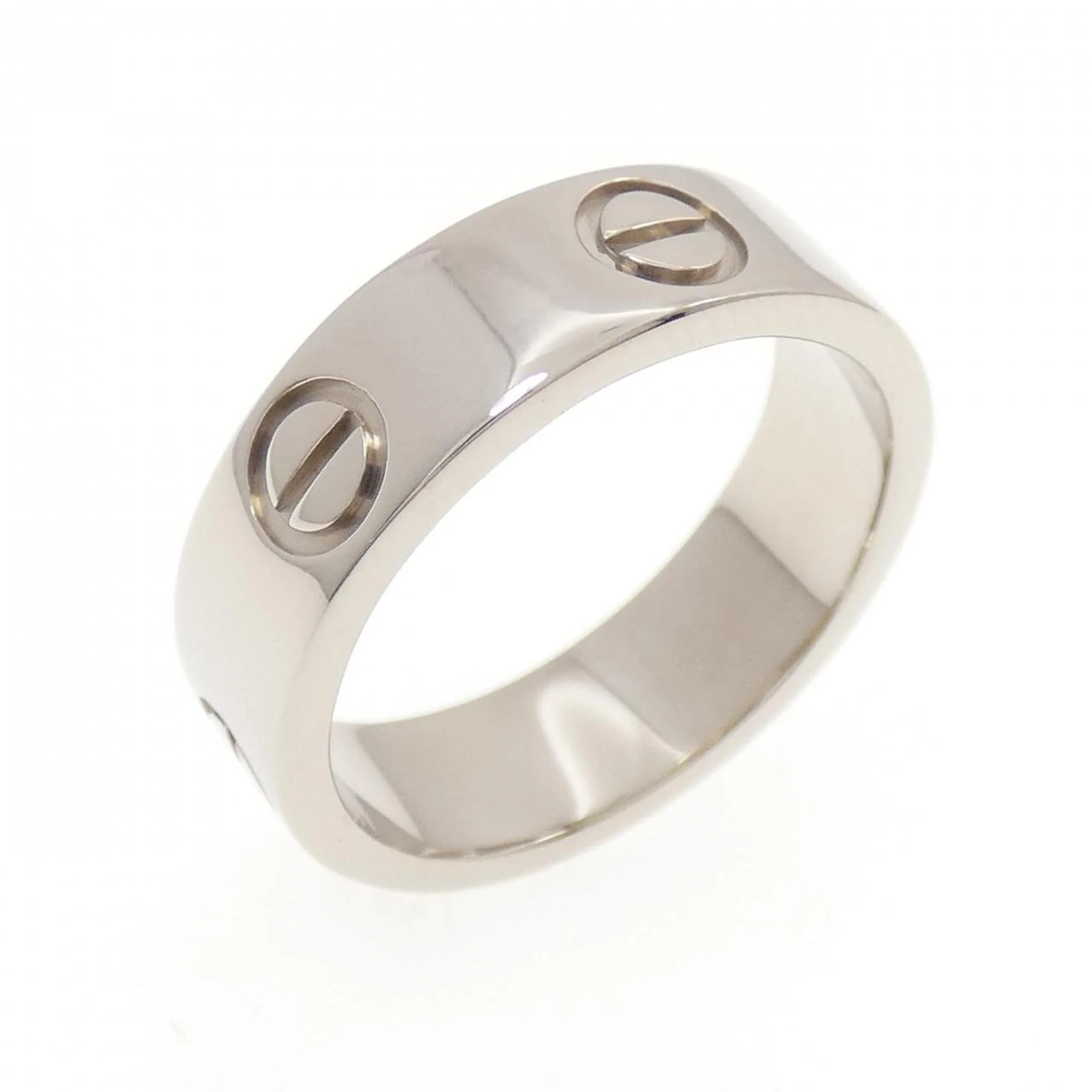 Love Ring 18K White Gold