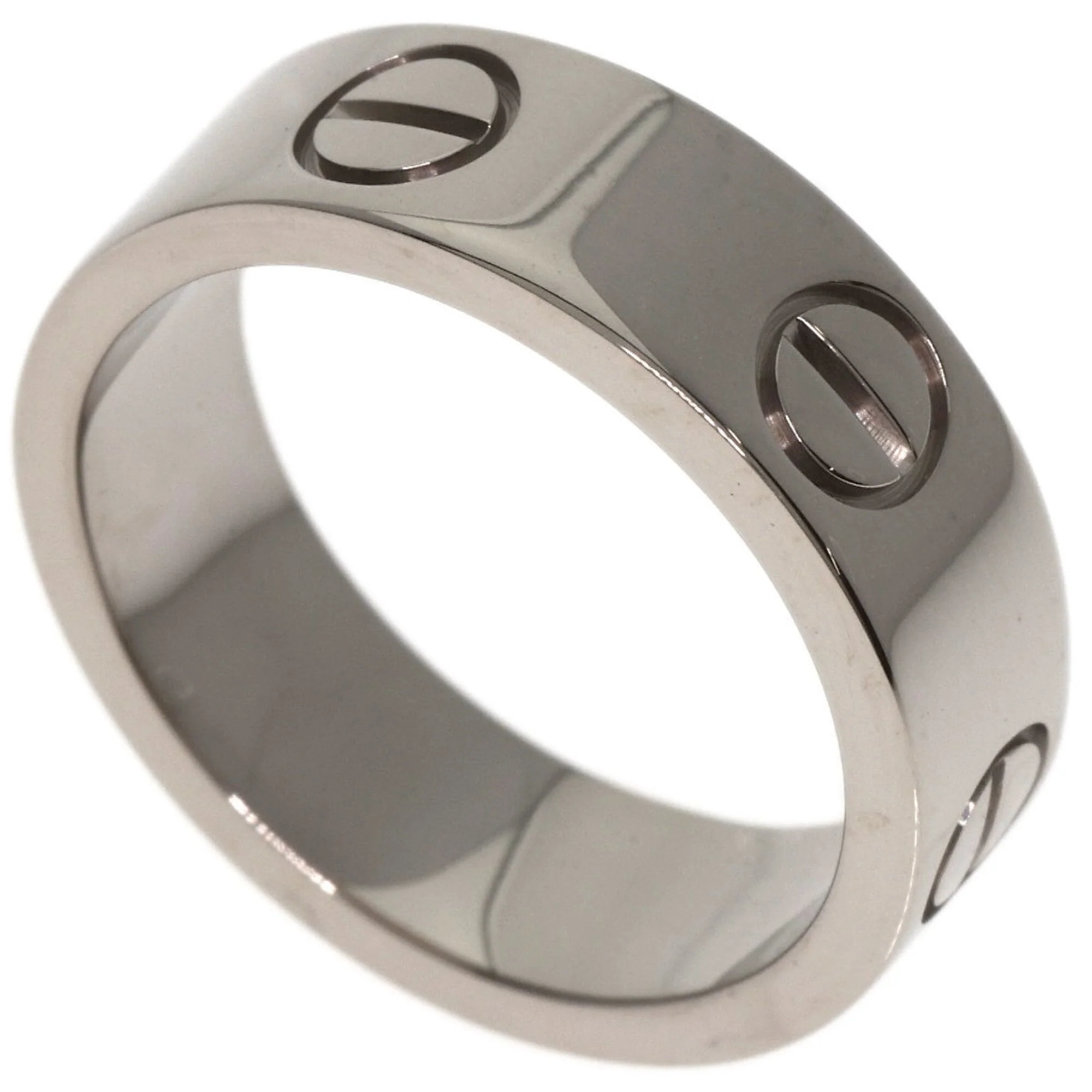 Love Ring 18K White Gold